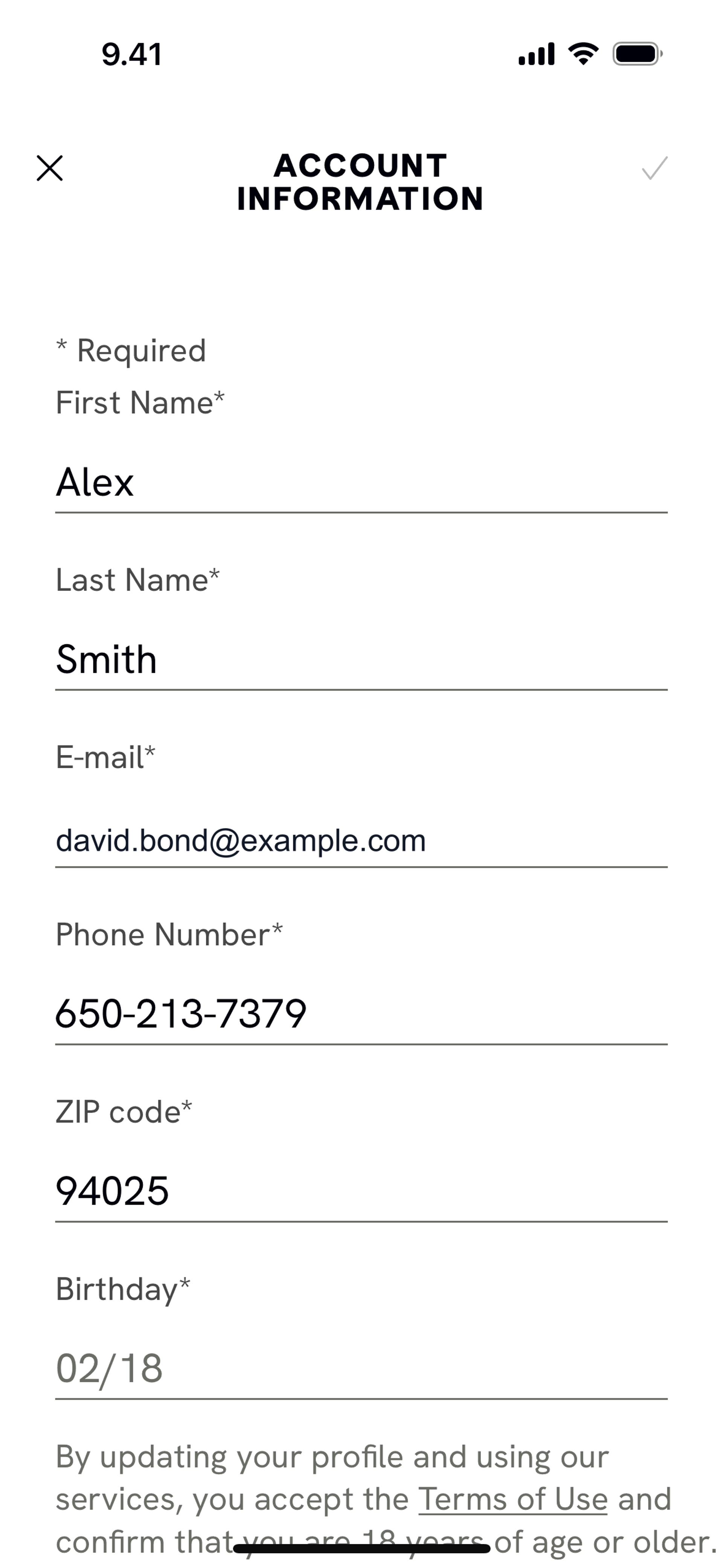 CAVA iOS Food & Drink interface screenshot 14