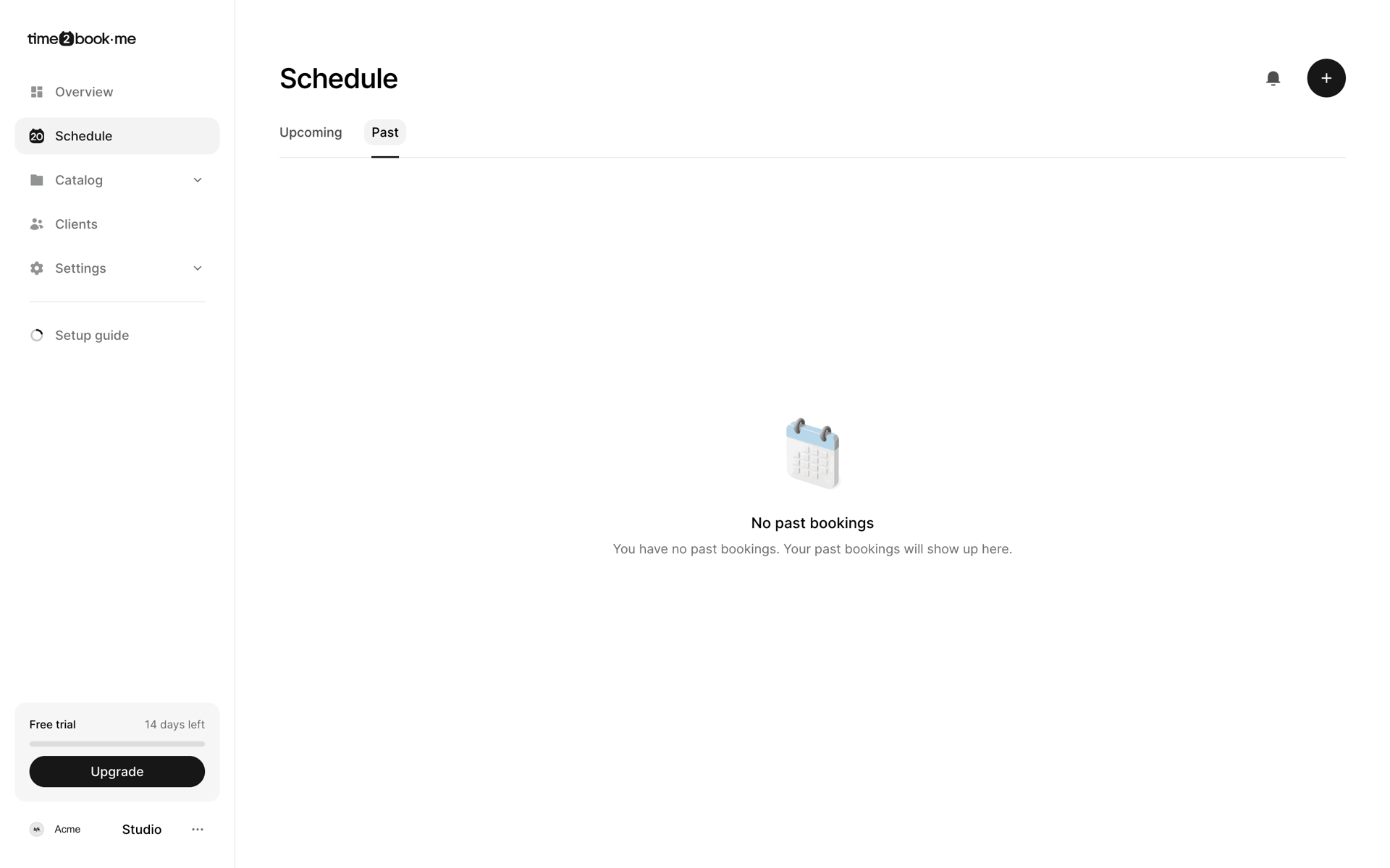 Time2book Web Health & Fitness interface screenshot 21