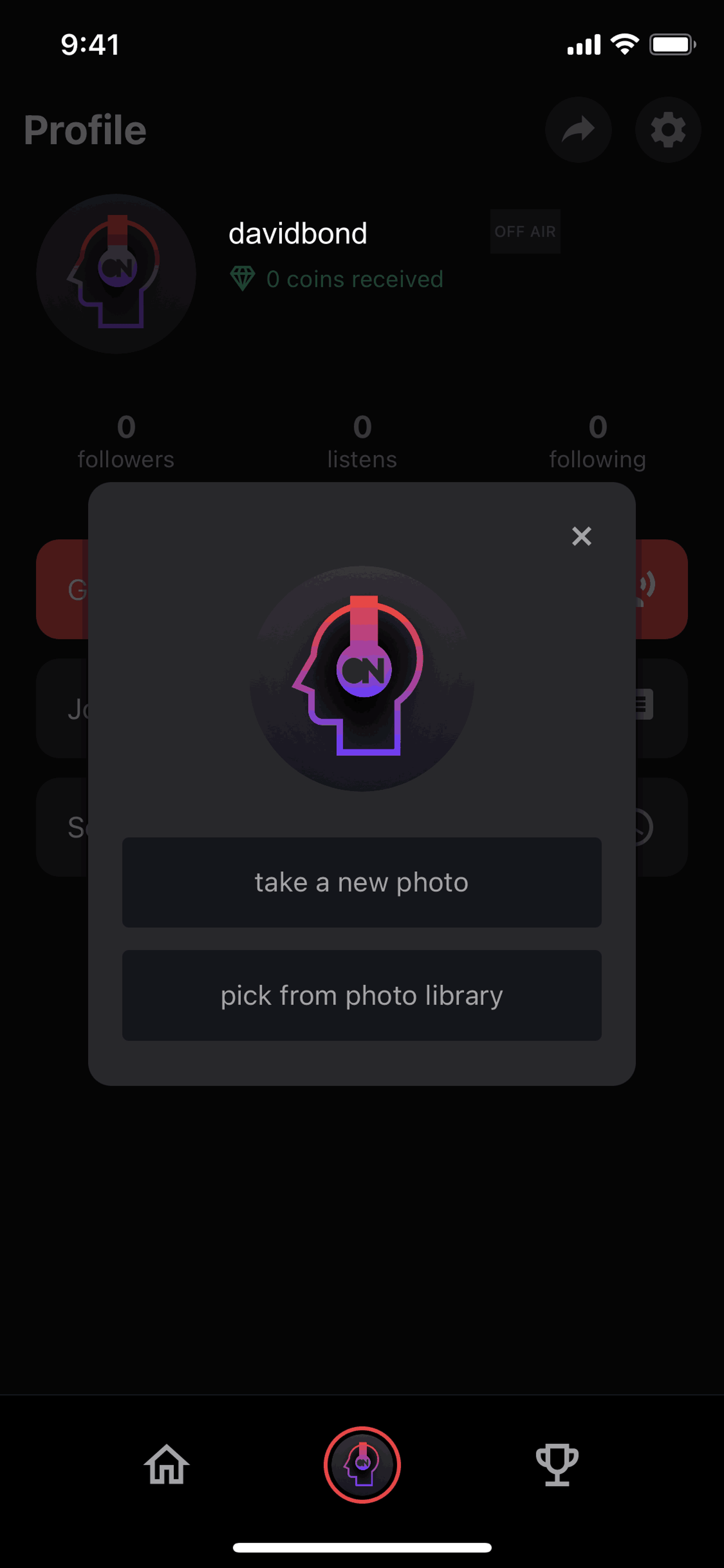 Stationhead iOS Music & Audio interface screenshot 22
