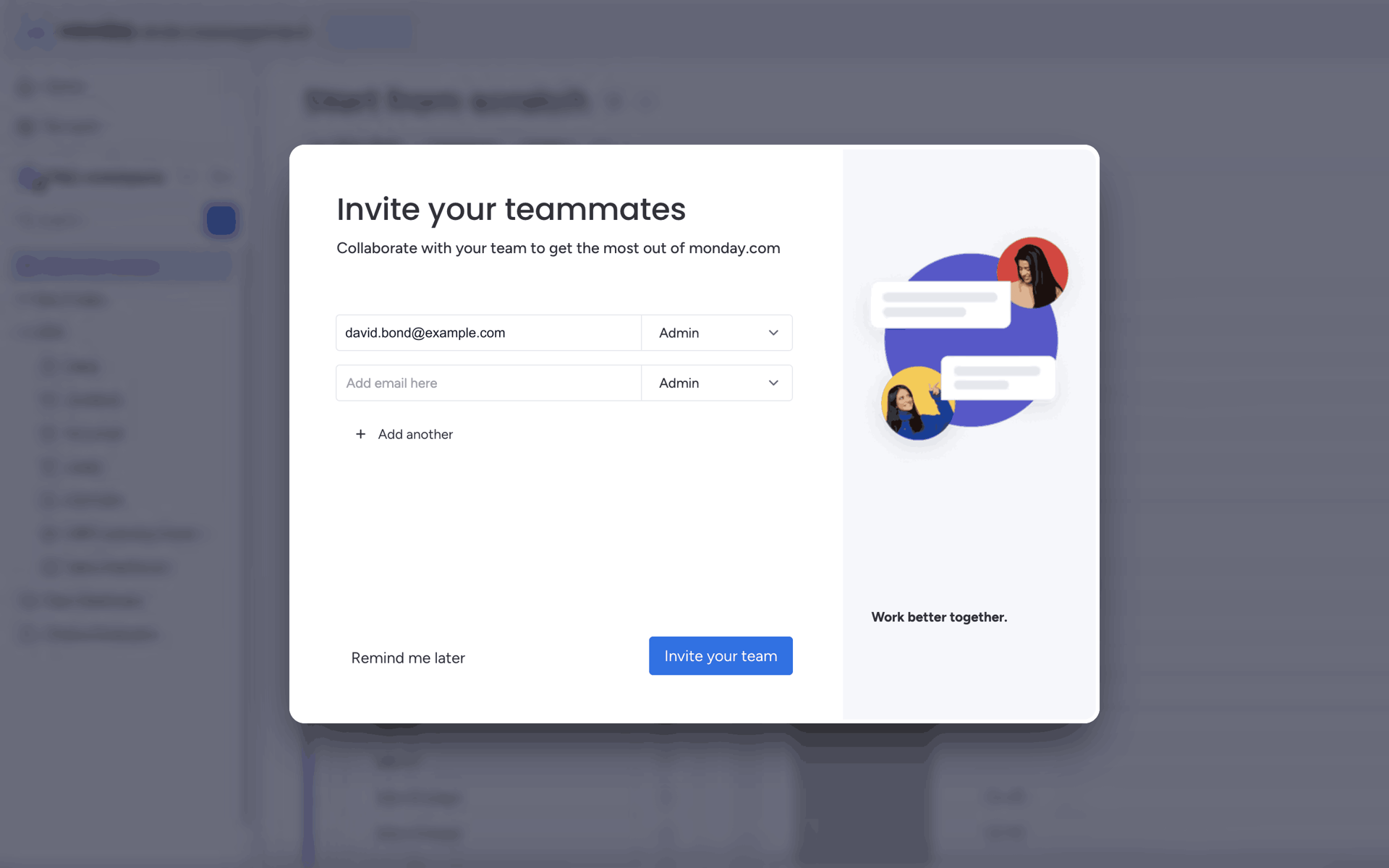 monday.com Web Collaboration interface screenshot 24