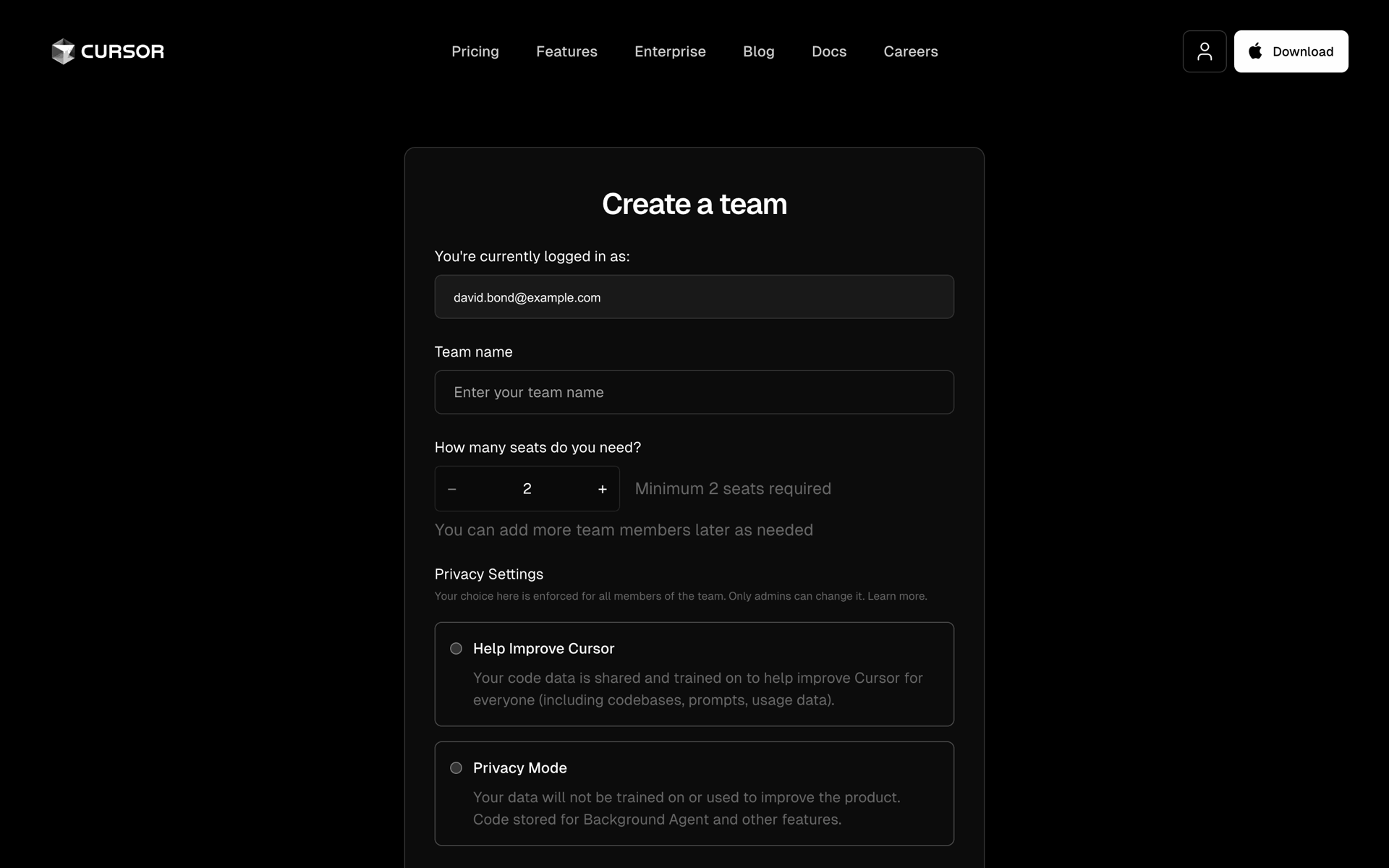 Cursor Web Developer Tools interface screenshot 17