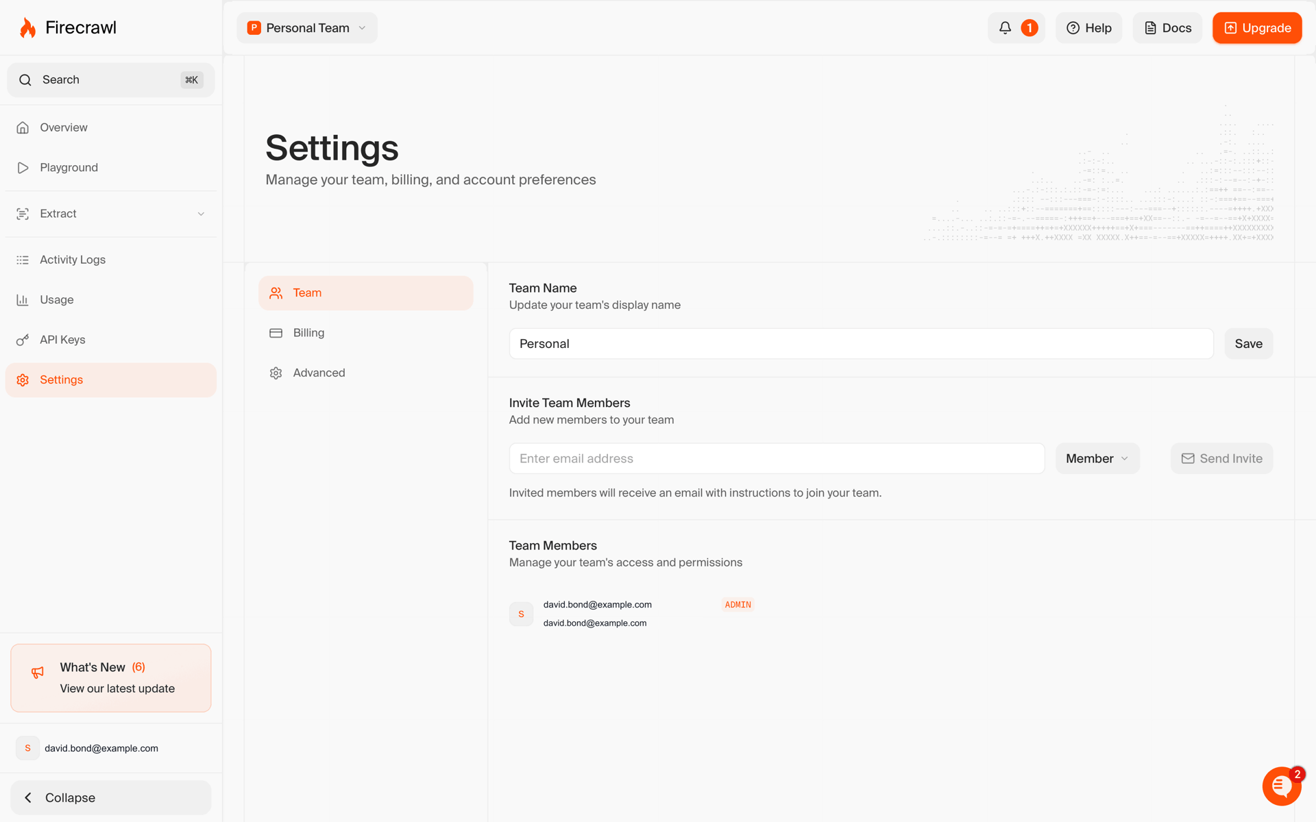 Firecrawl Web Developer Tools interface screenshot 4