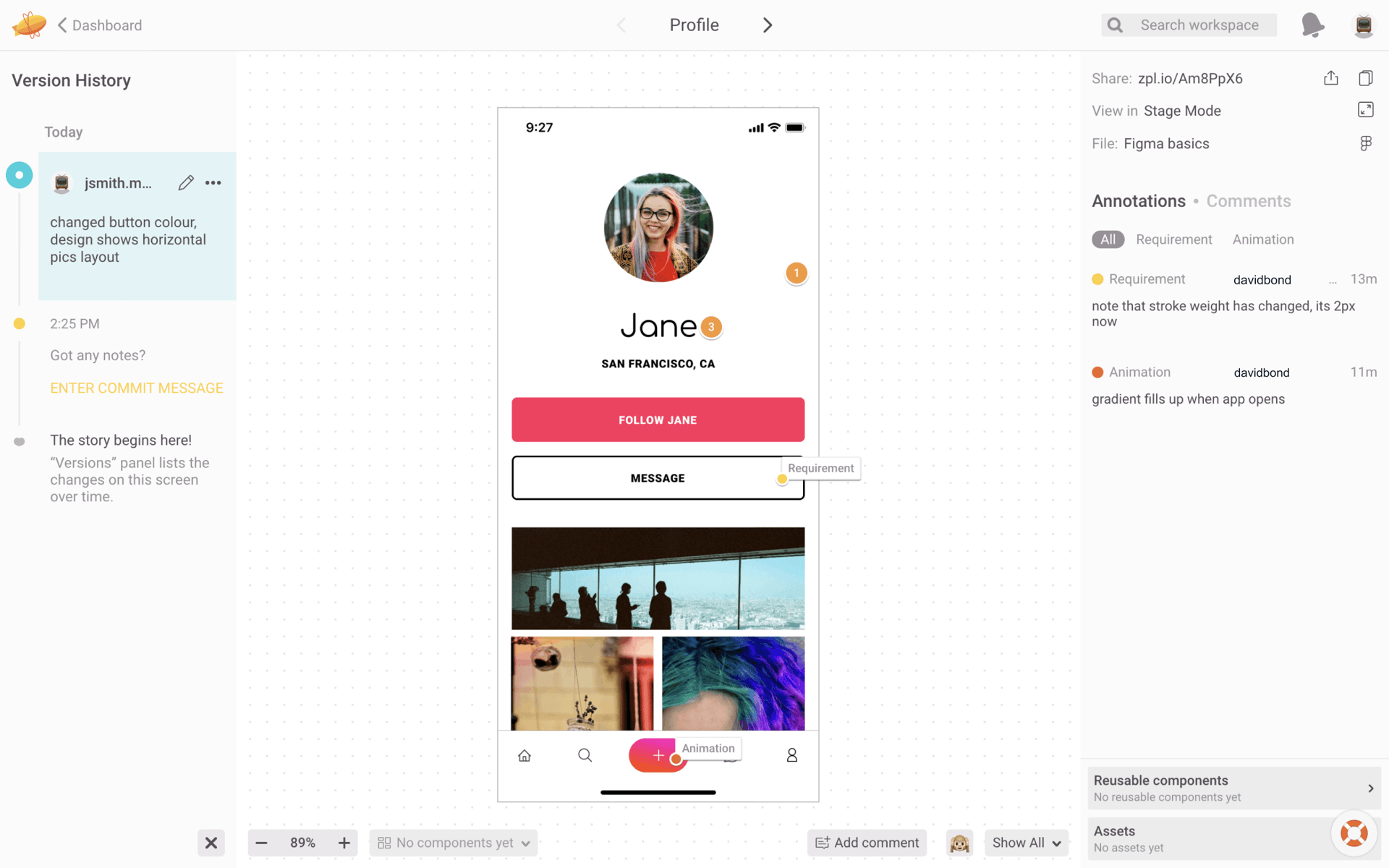 Zeplin Web Productivity interface screenshot 9