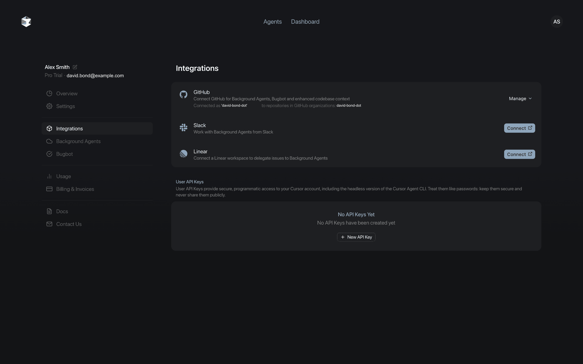 Cursor Web Developer Tools interface screenshot 20