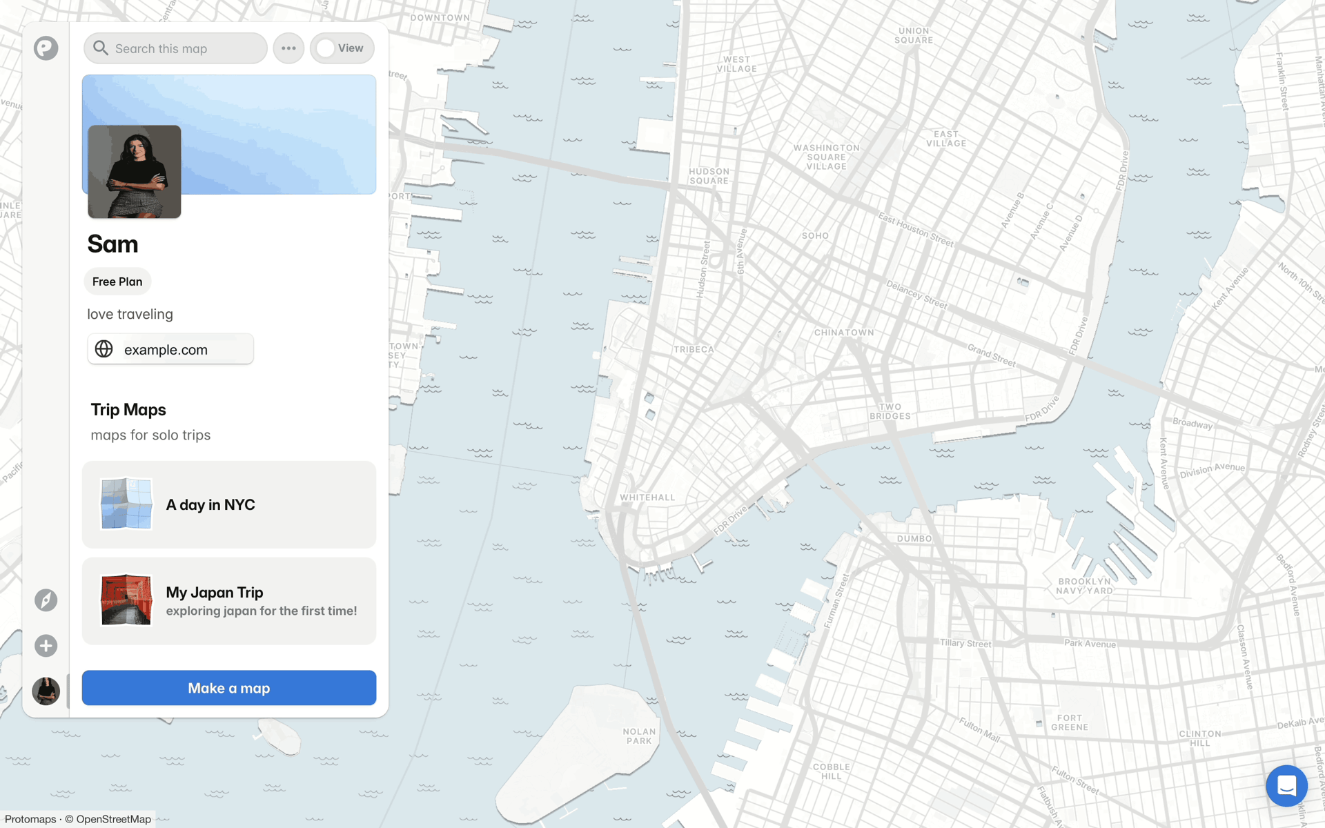 PamPam Web AI interface screenshot 19