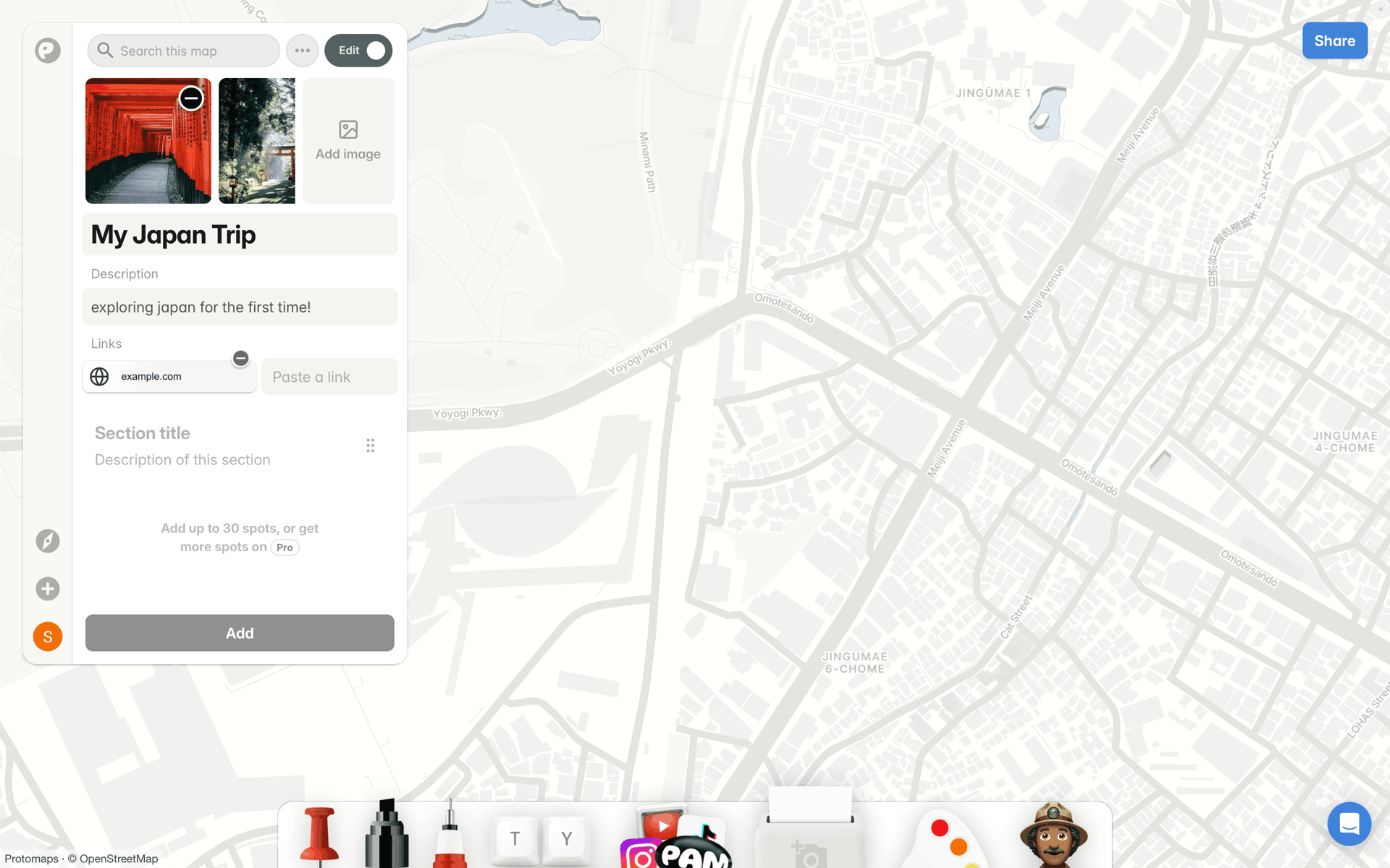 PamPam Web AI interface screenshot 23