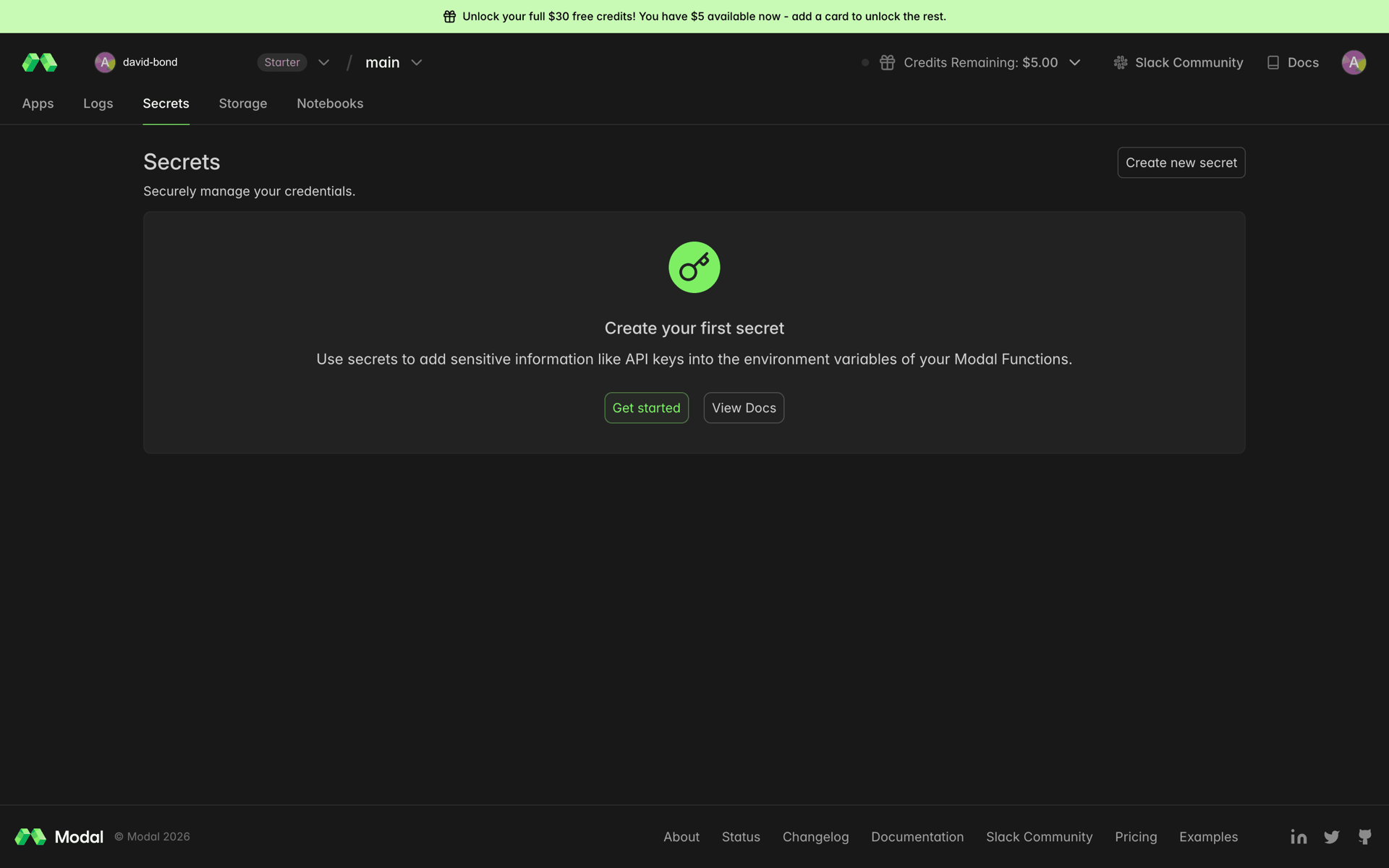Modal Web Developer Tools interface screenshot 4