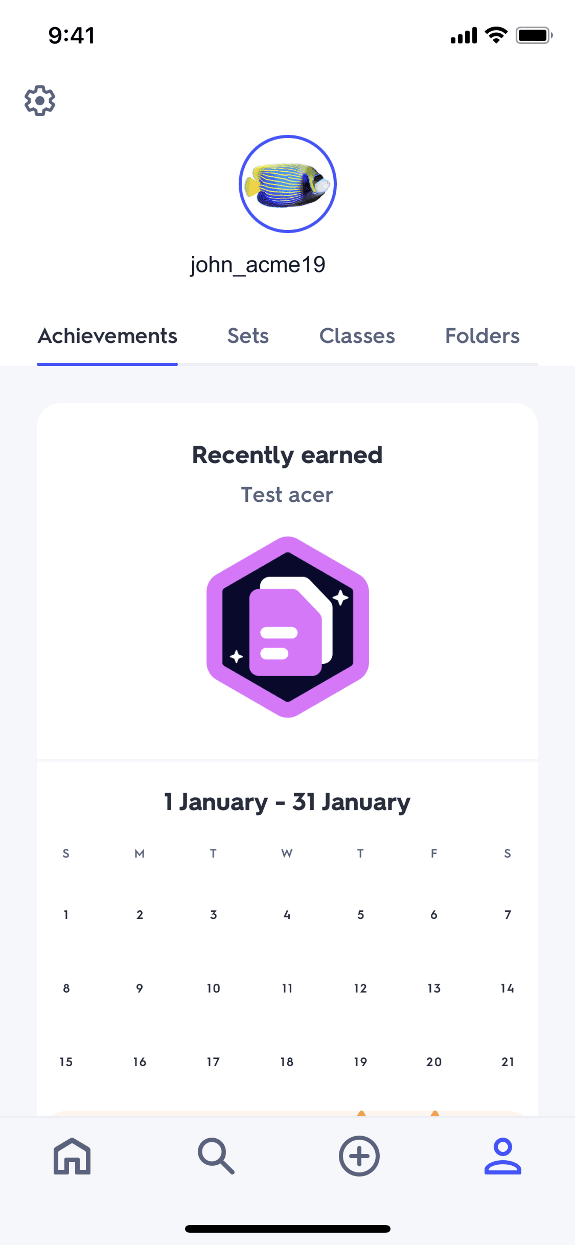 Quizlet iOS Education interface screenshot 21