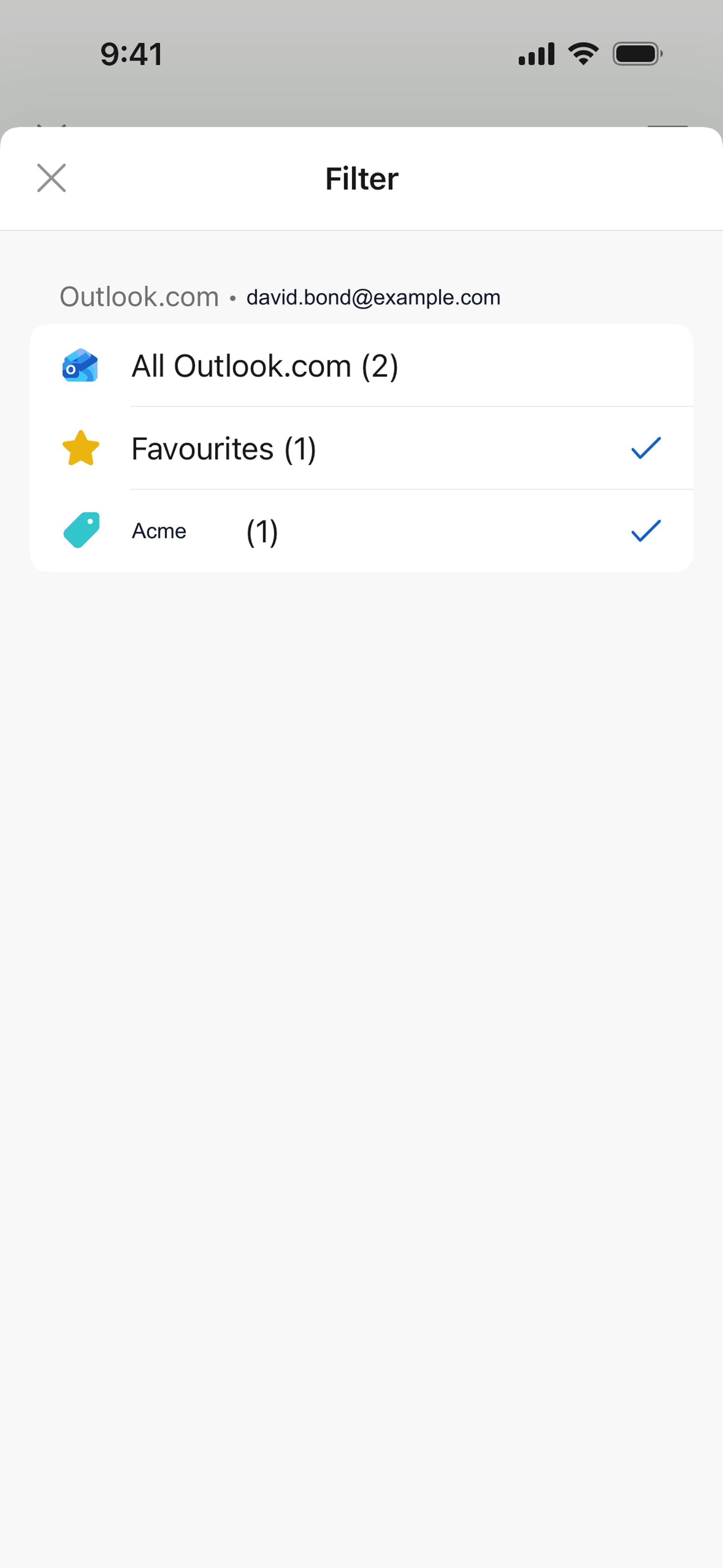 Secure email, calendar & files