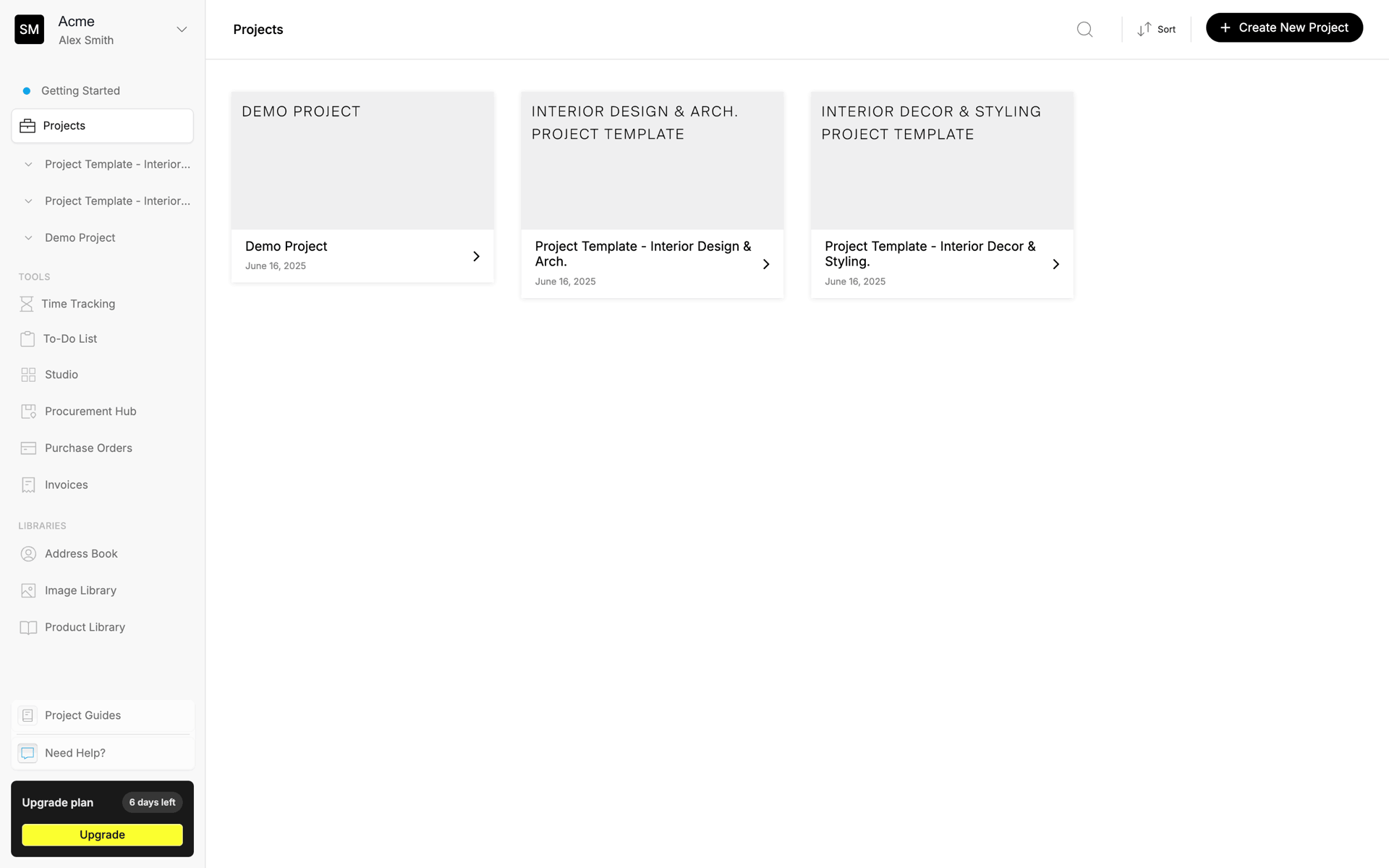 Programa Web Business interface screenshot 13