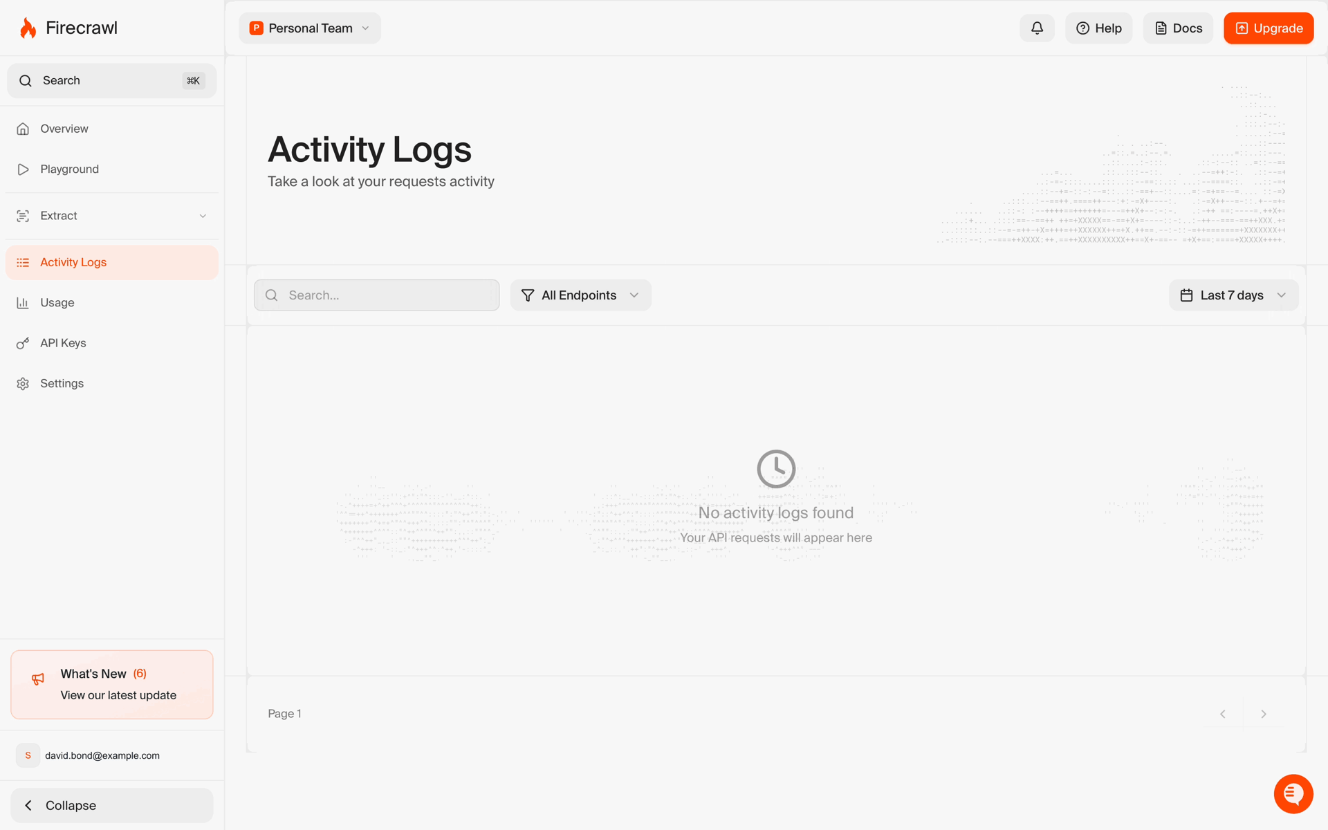Firecrawl Web Developer Tools interface screenshot 19