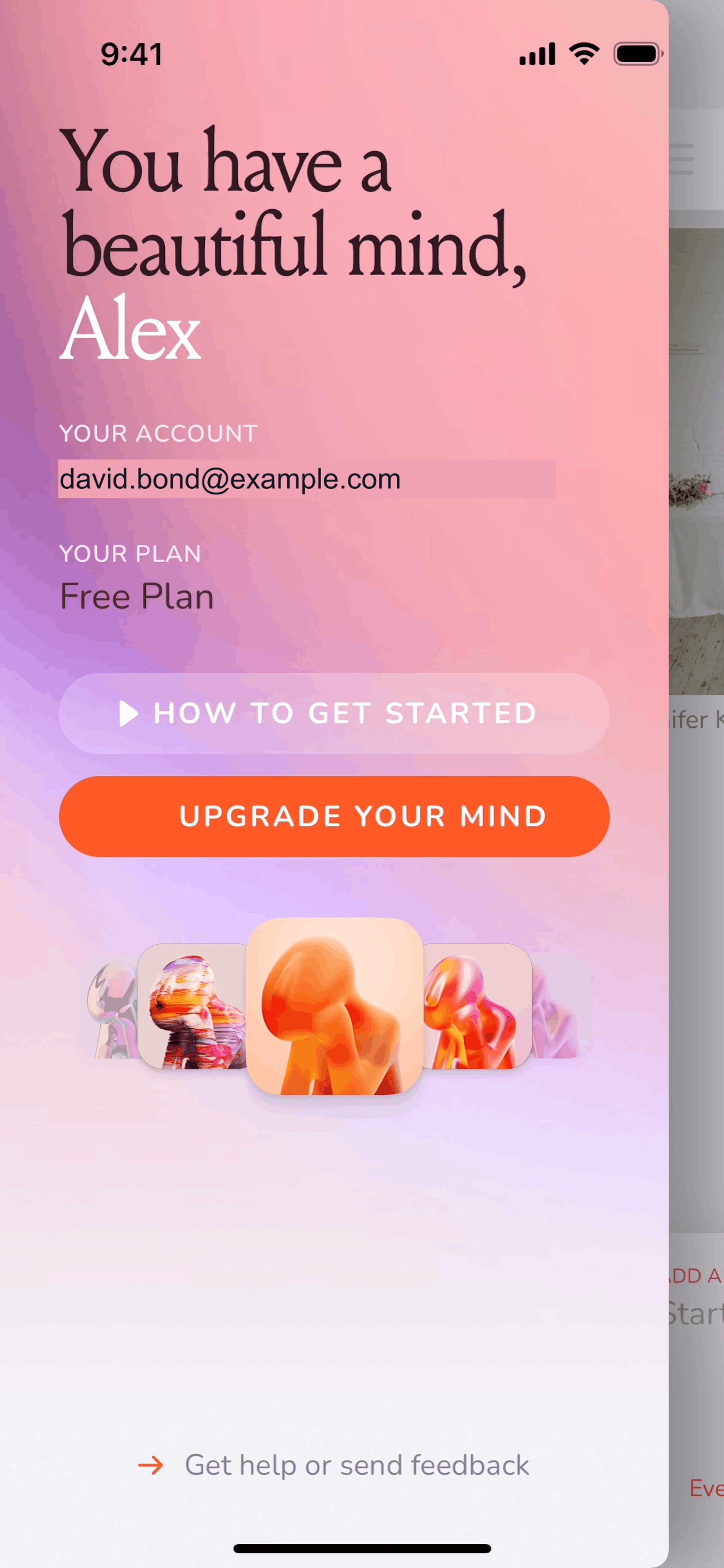 mymind iOS Productivity interface screenshot 9