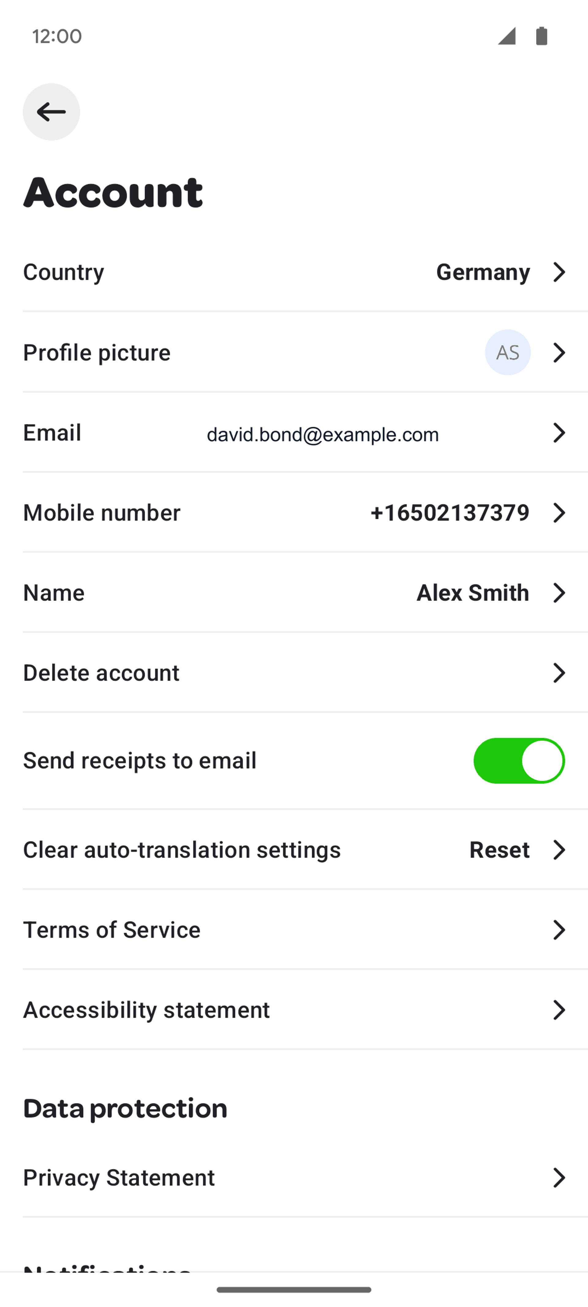 Wolt Delivery Android Food & Drink interface screenshot 20