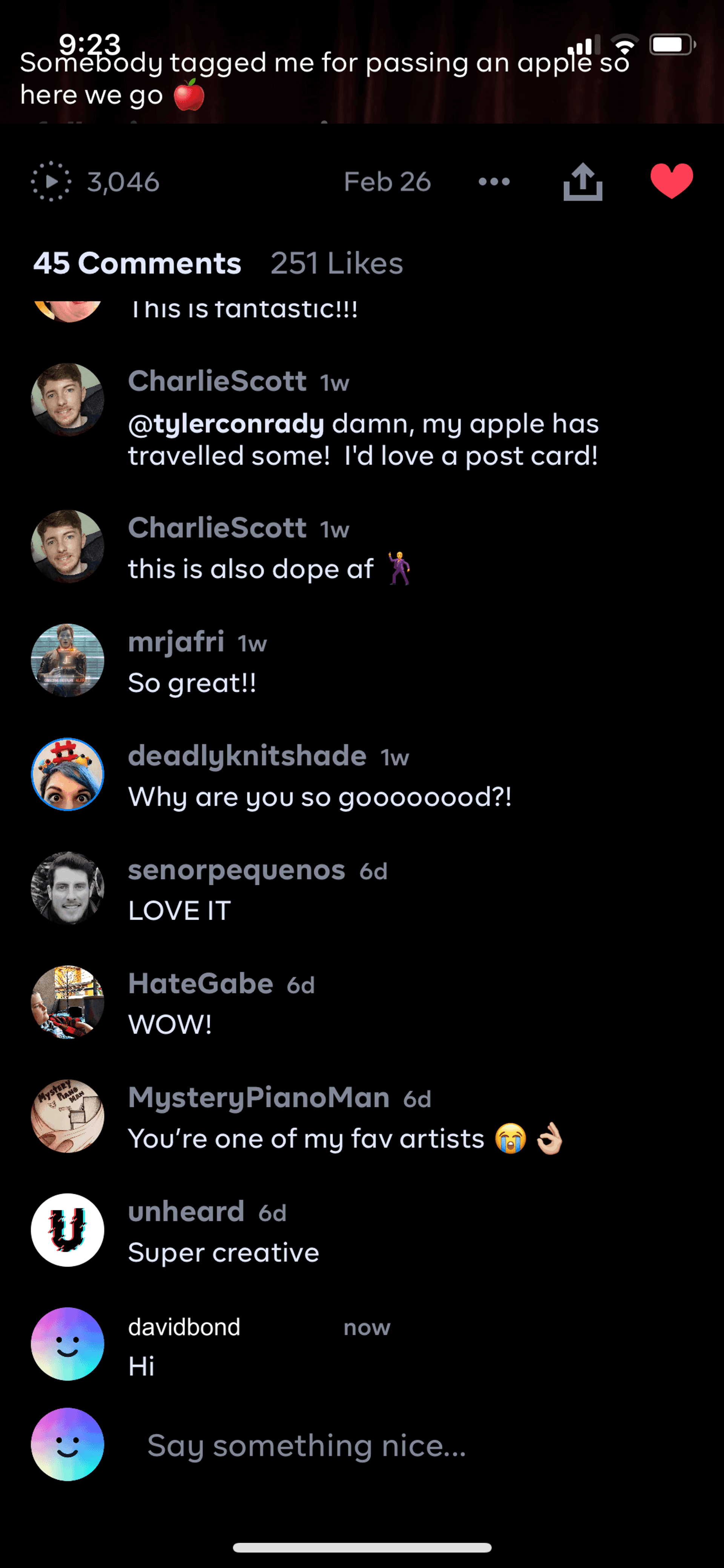 Byte iOS Social Networking interface screenshot 19