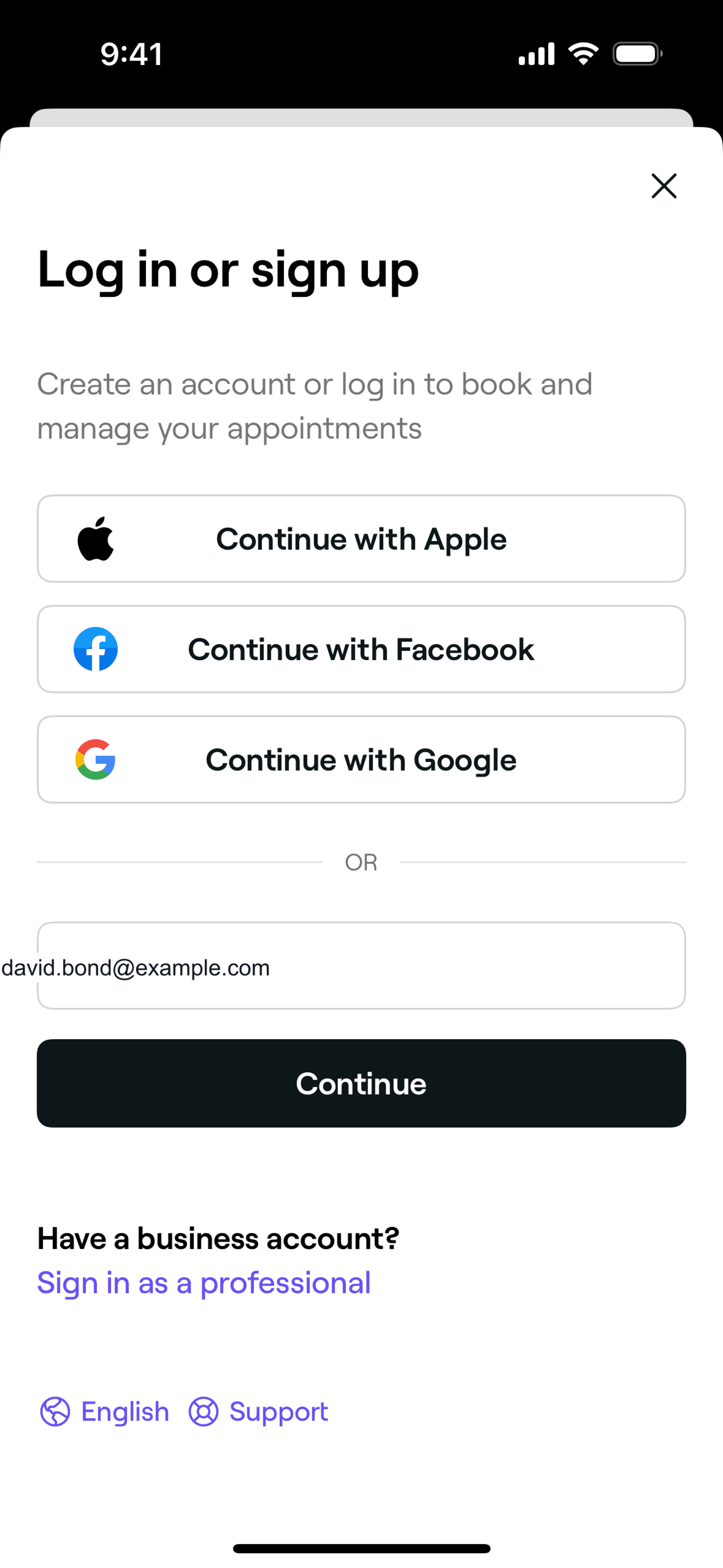 Fresha iOS Lifestyle interface screenshot 16