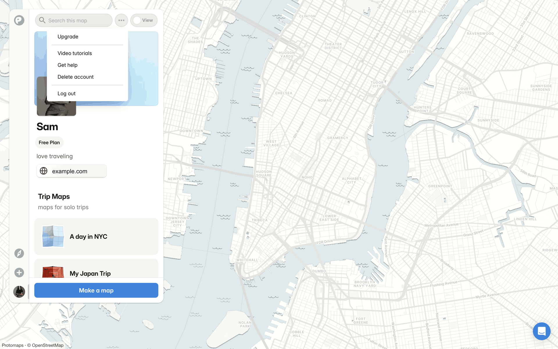 PamPam Web AI interface screenshot 9
