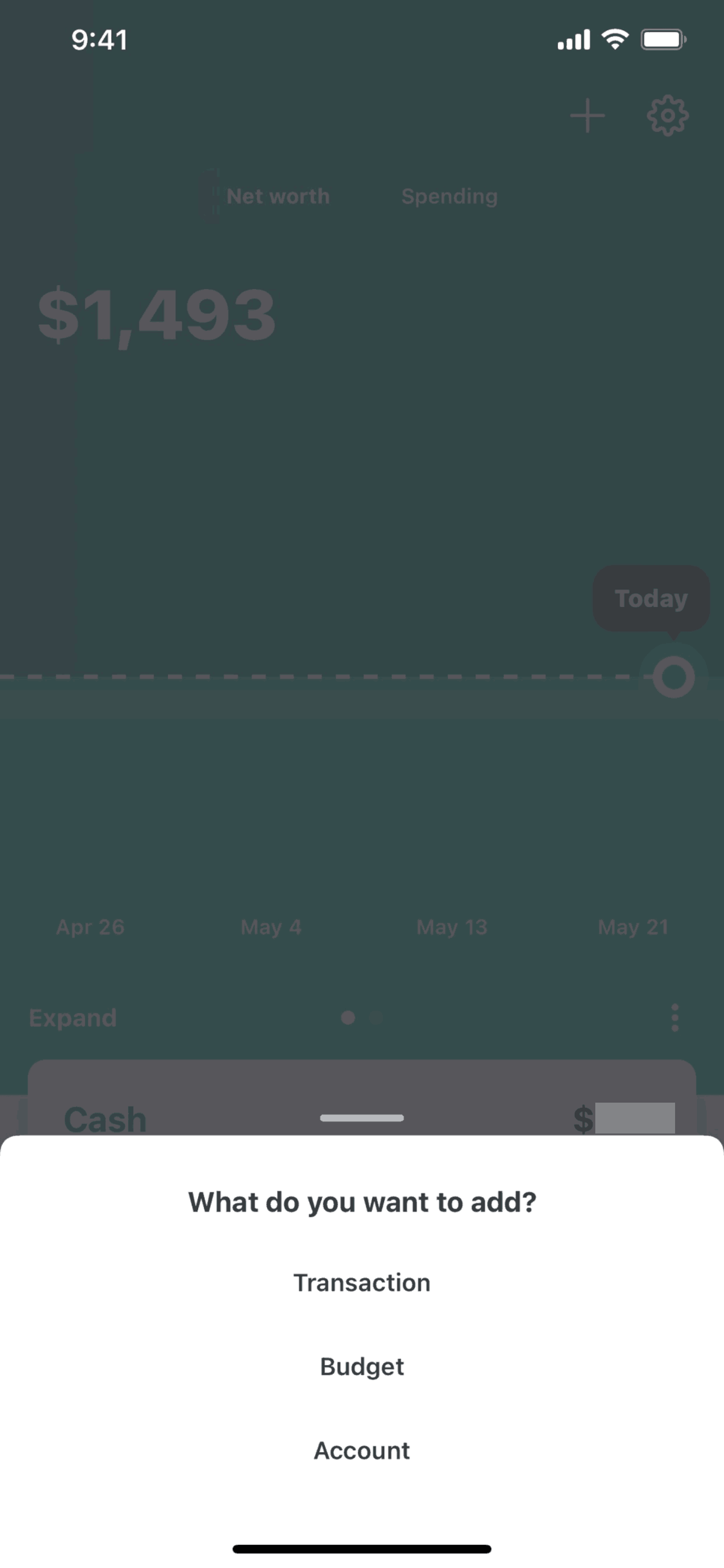 Mint iOS Finance interface screenshot 6