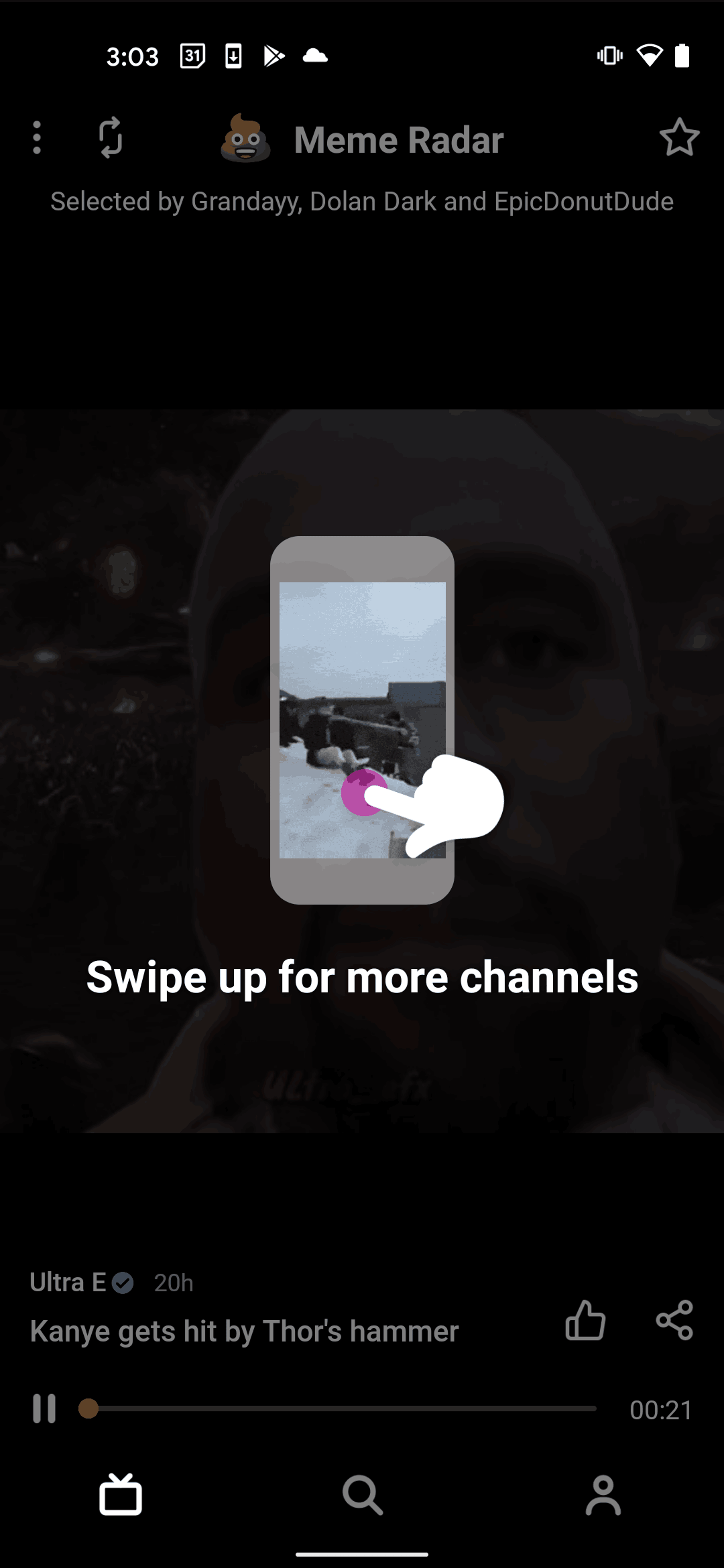 Neverthink Android Entertainment interface screenshot 3