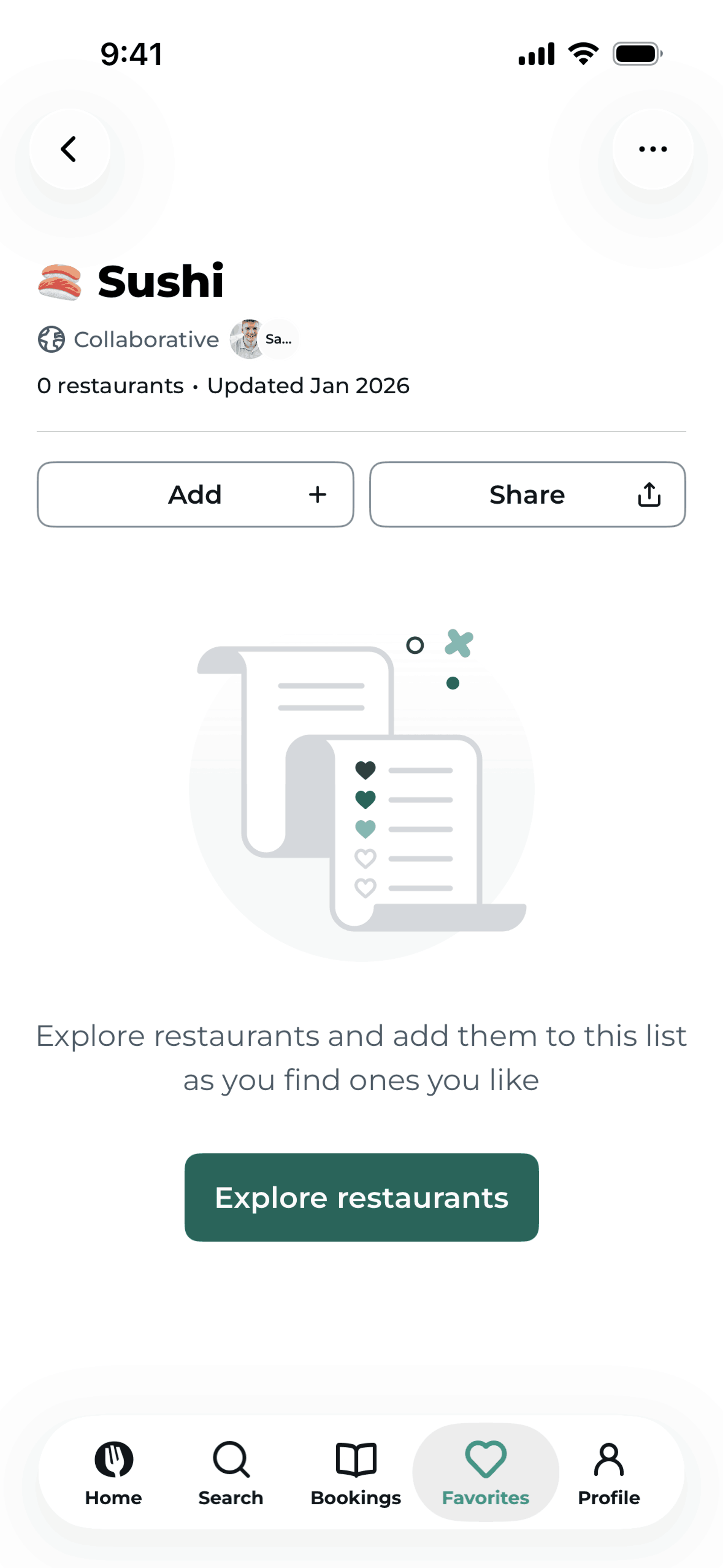 TheFork iOS Food & Drink interface screenshot 10