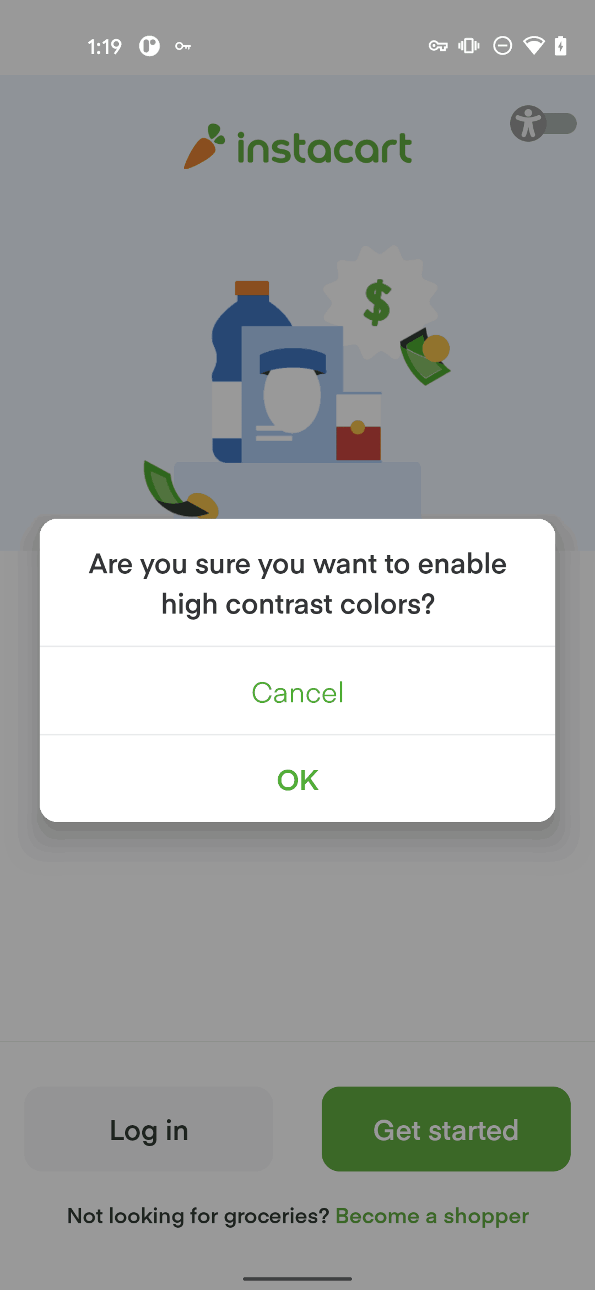 Instacart Android Food & Drink interface screenshot 7