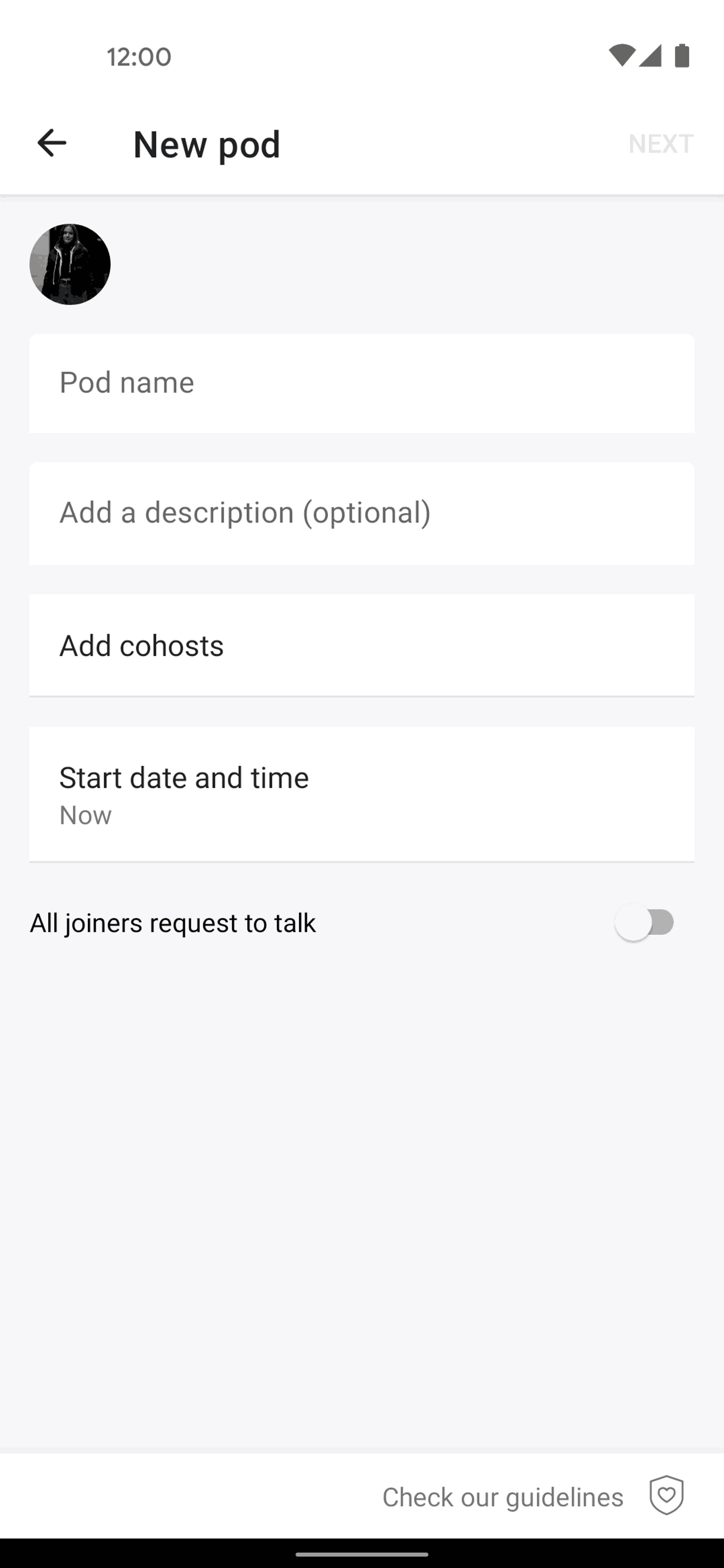 Peanut Android Social Networking interface screenshot 14