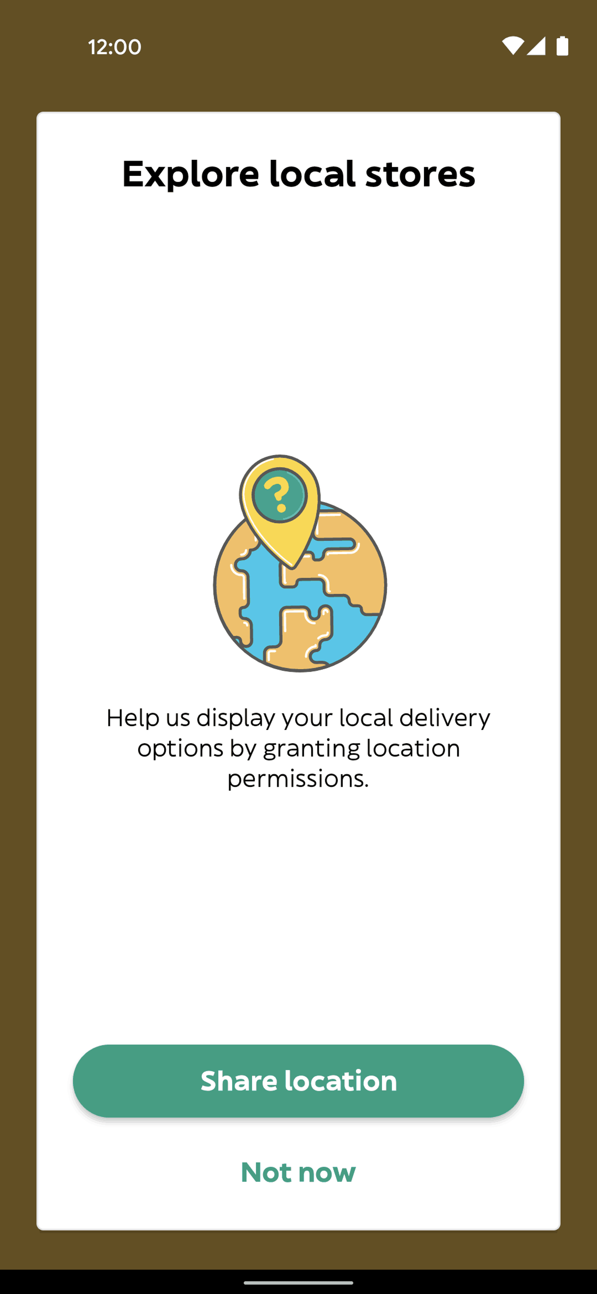 Glovo Android Lifestyle interface screenshot 3