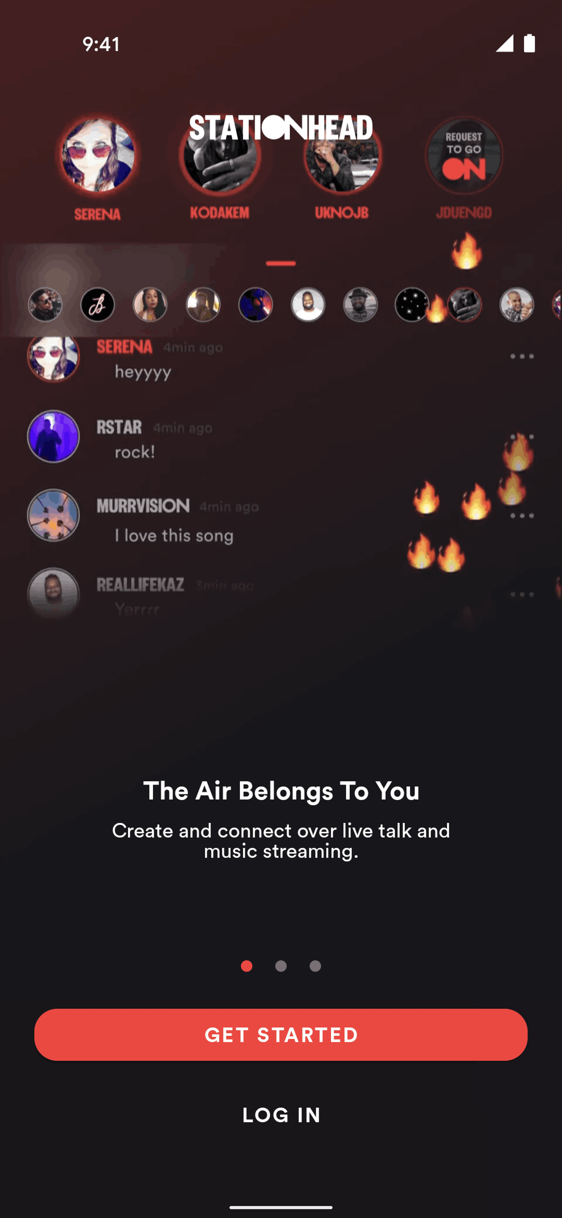 Stationhead Android Music & Audio interface screenshot 5