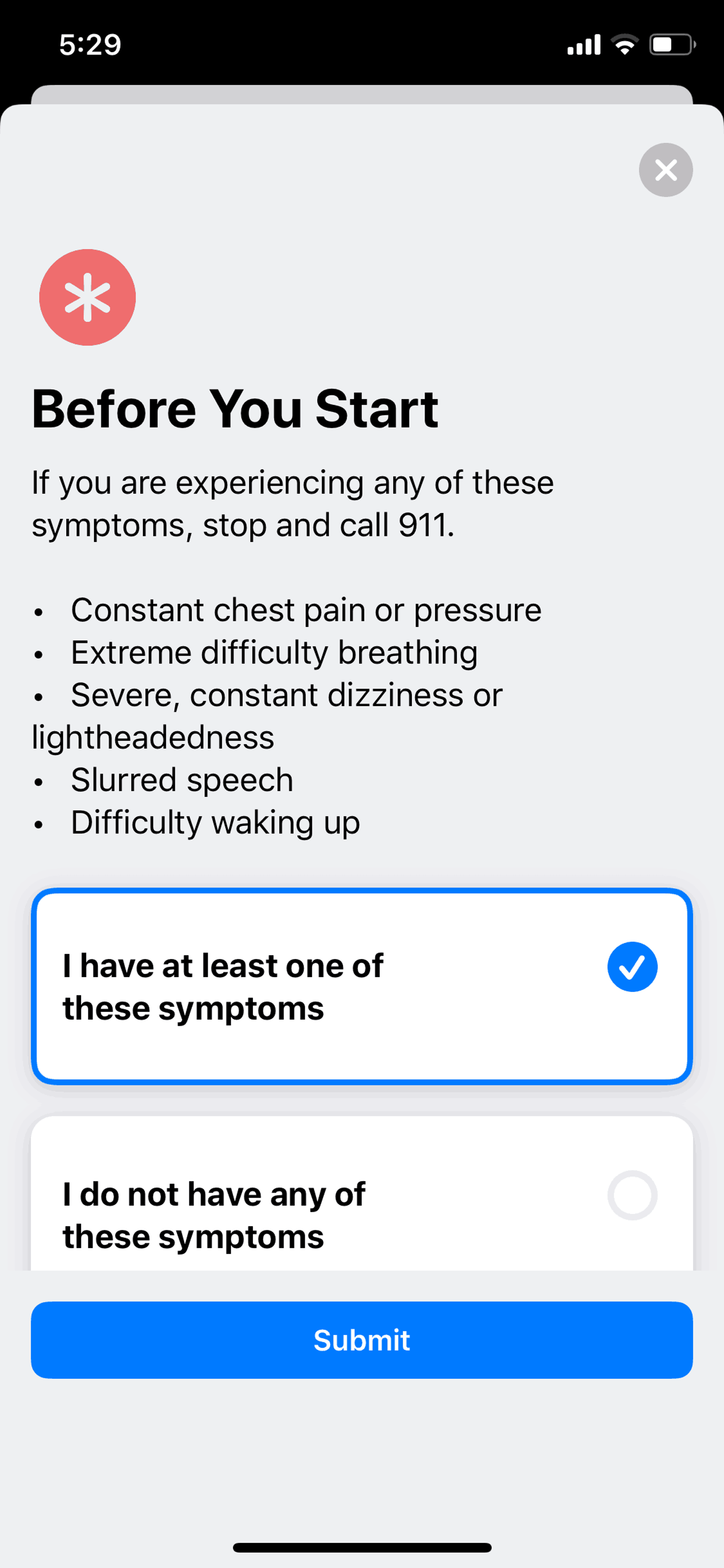 Apple COVID 19 iOS Health & Fitness interface screenshot 4