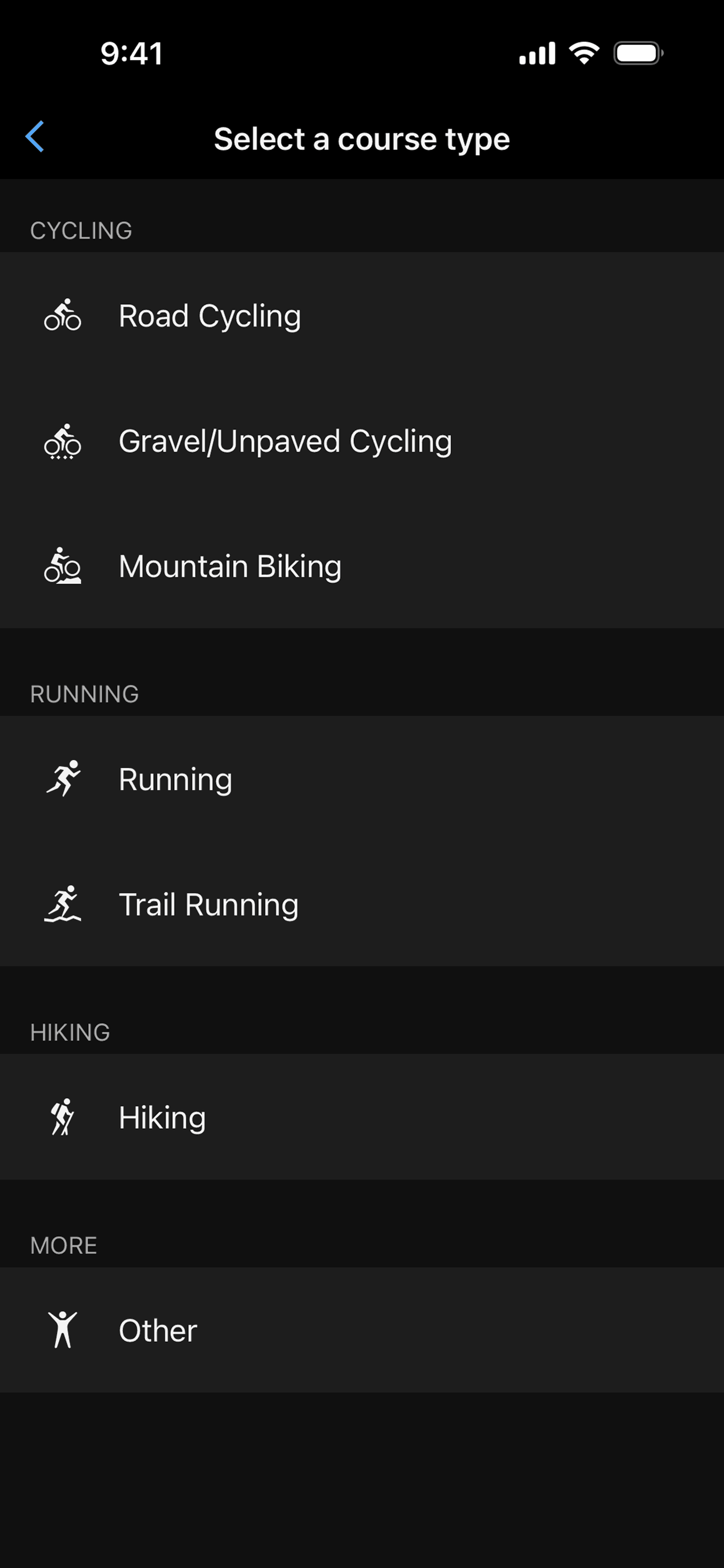 Garmin Connect iOS Health & Fitness interface screenshot 13