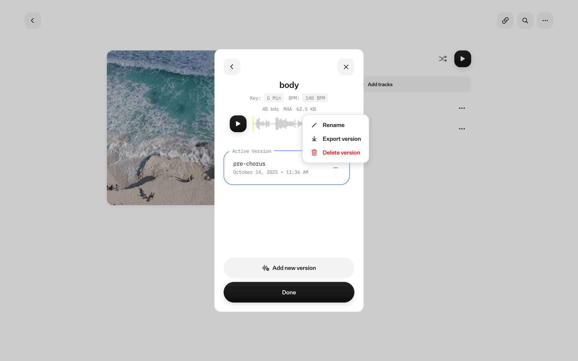 [untitled] Web Music & Audio interface screenshot 2