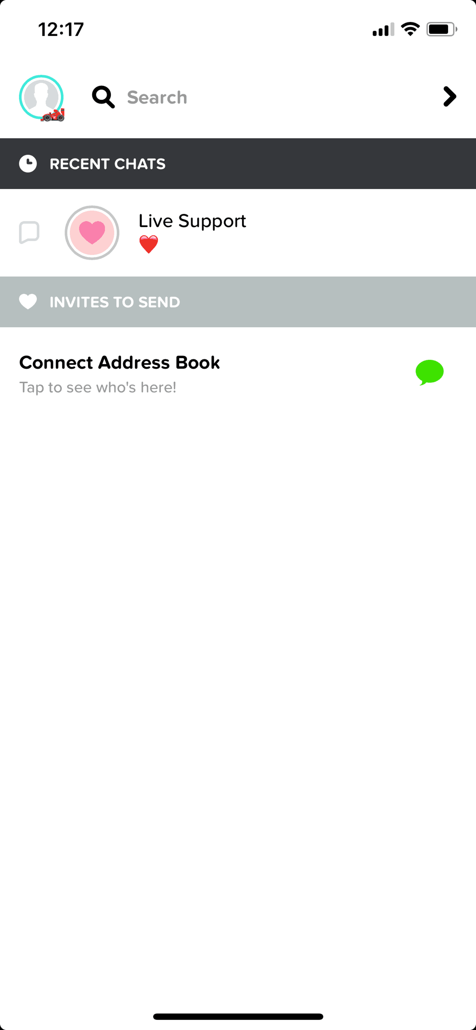 Tribe iOS Social Networking interface screenshot 23