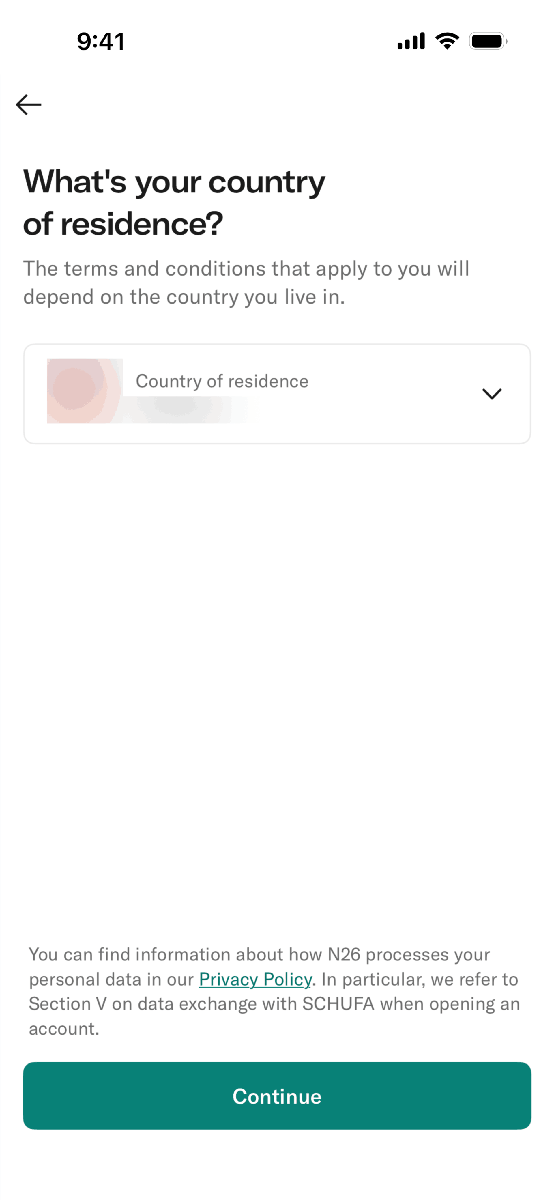 N26 iOS Finance interface screenshot 3