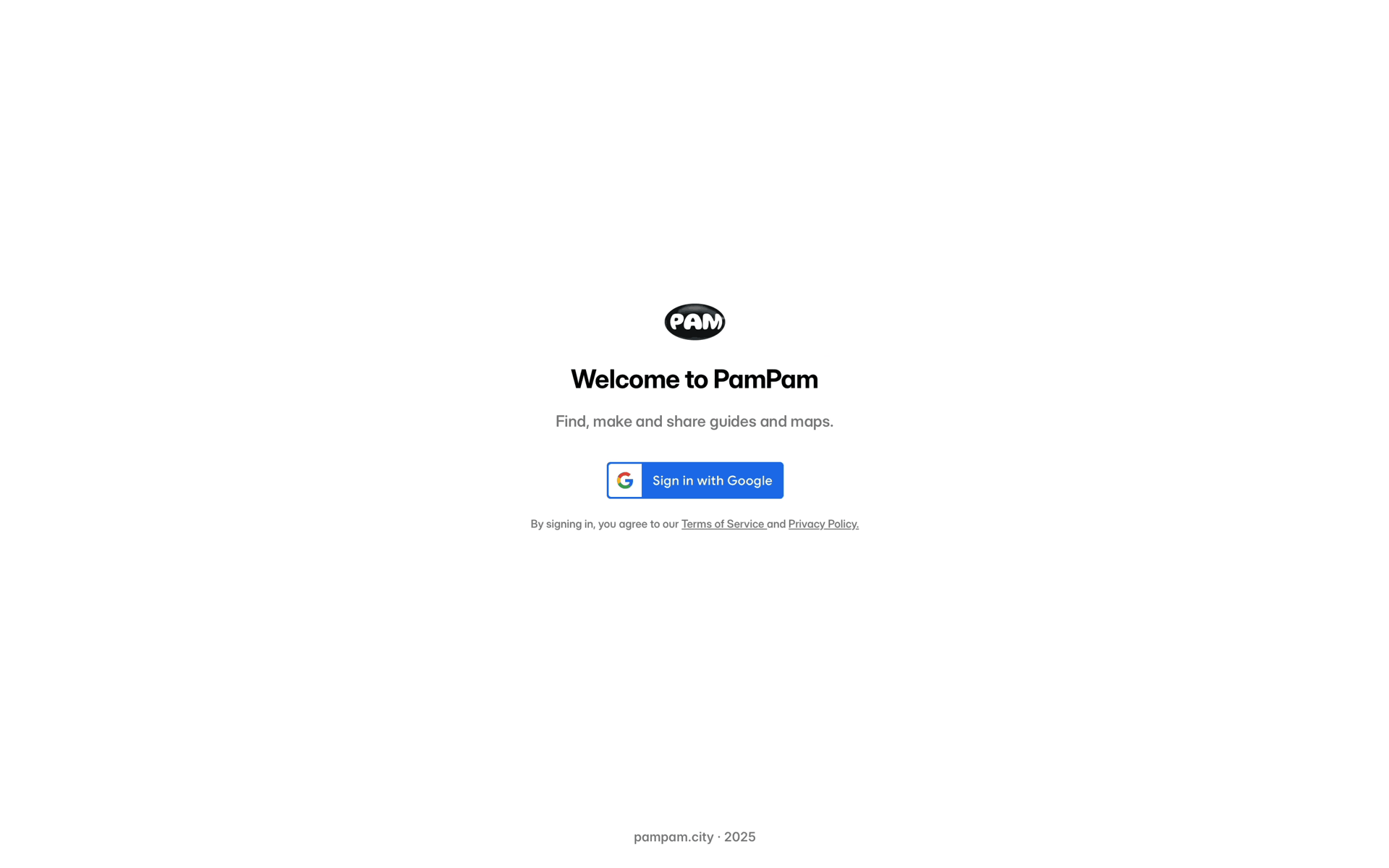 PamPam Web AI interface screenshot 2