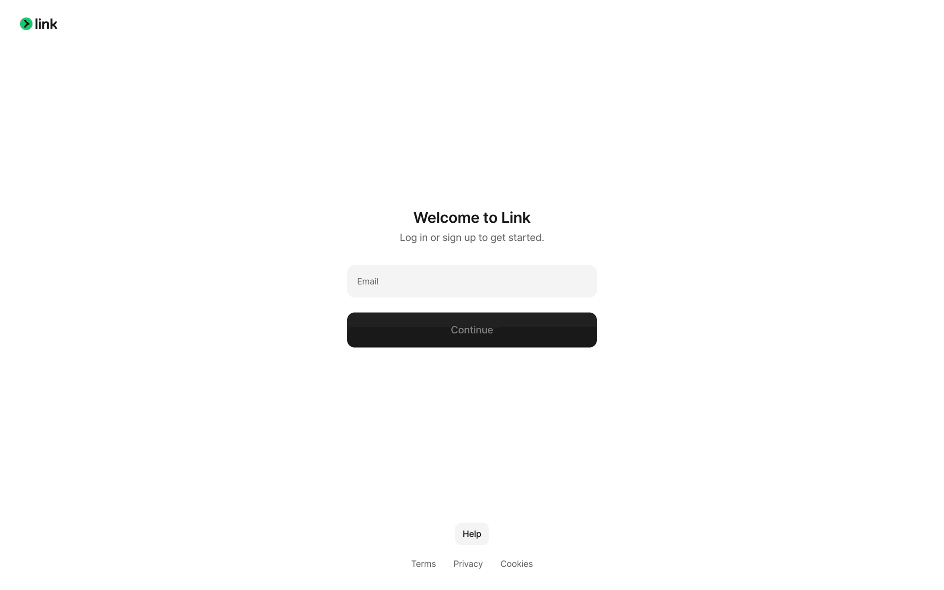 Link Web Finance interface screenshot 2
