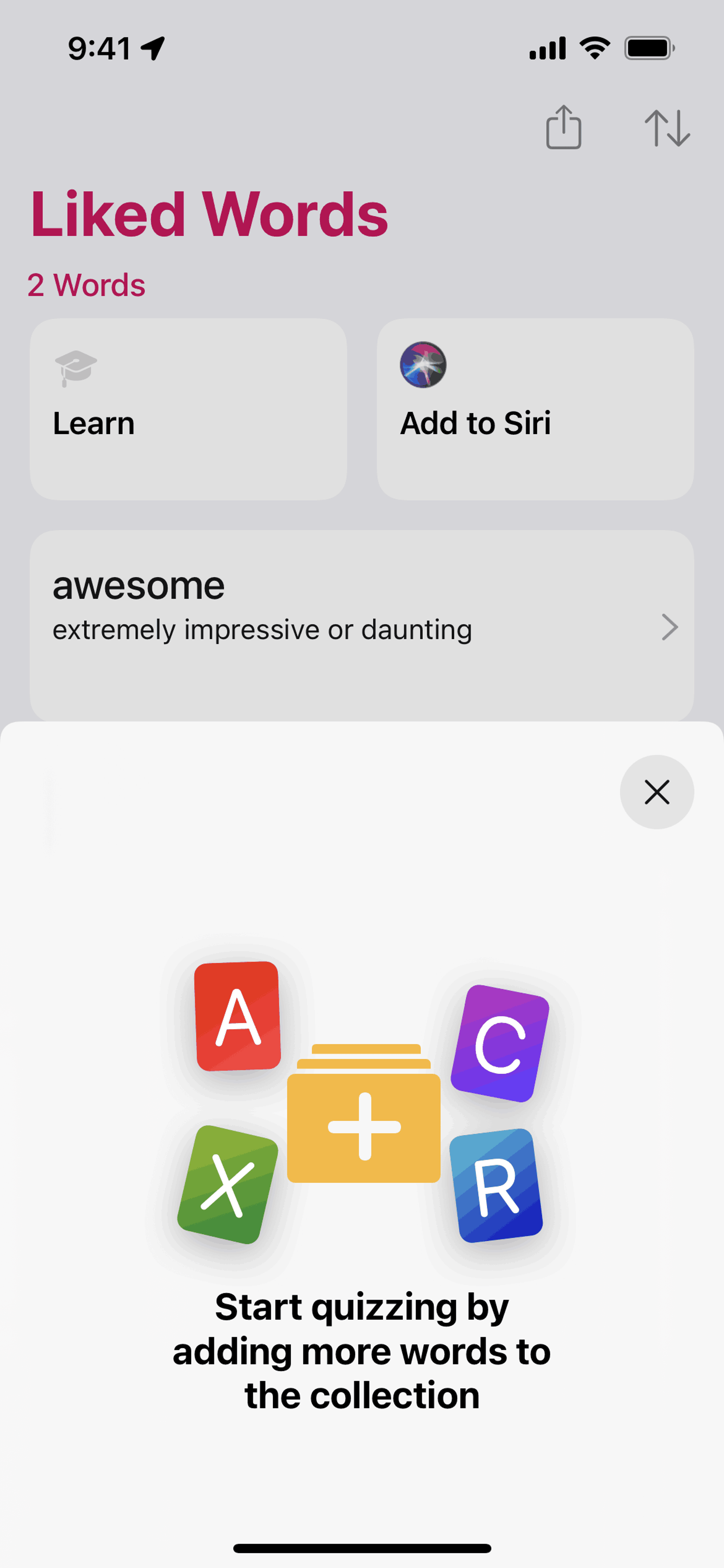 LookUp iOS Reference interface screenshot 15