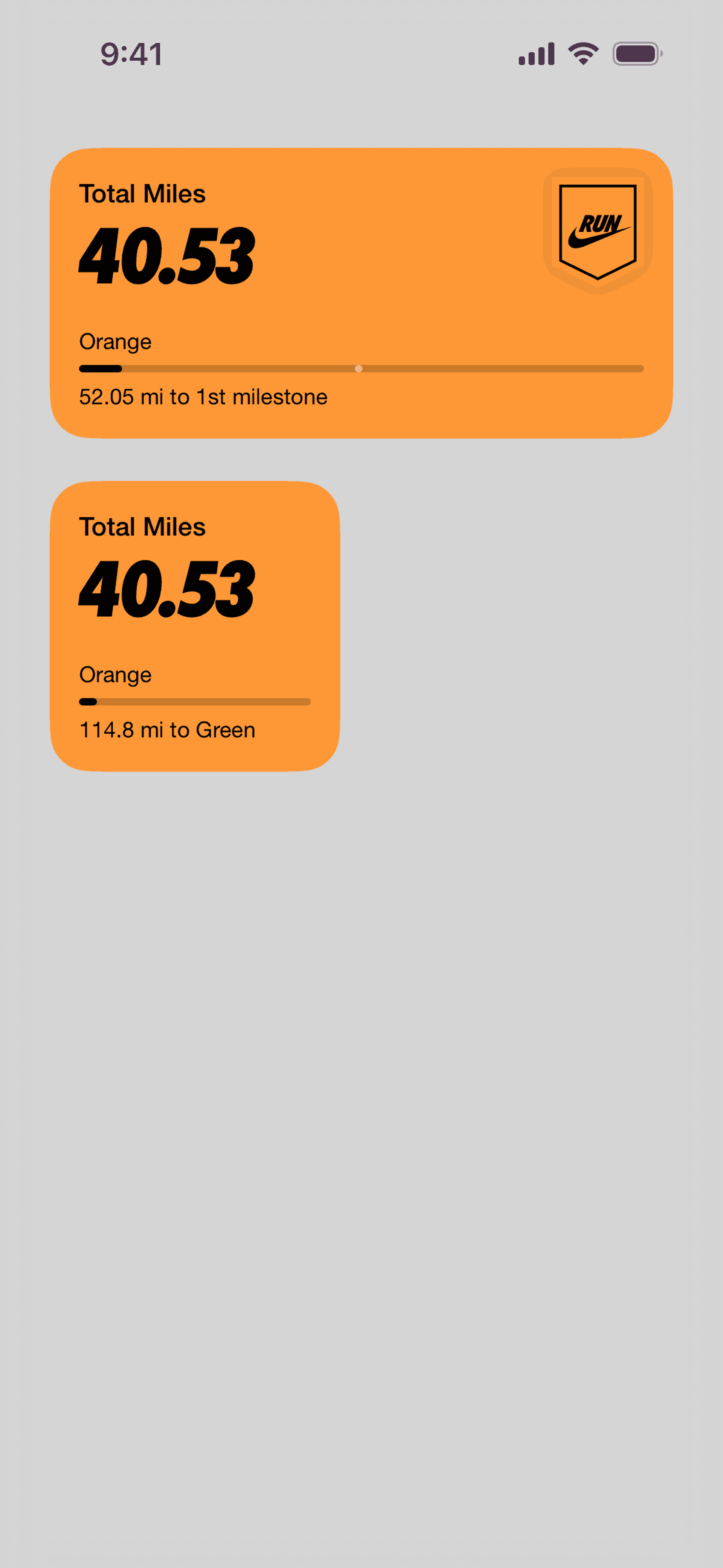Nike Run Club iOS Health & Fitness interface screenshot 6