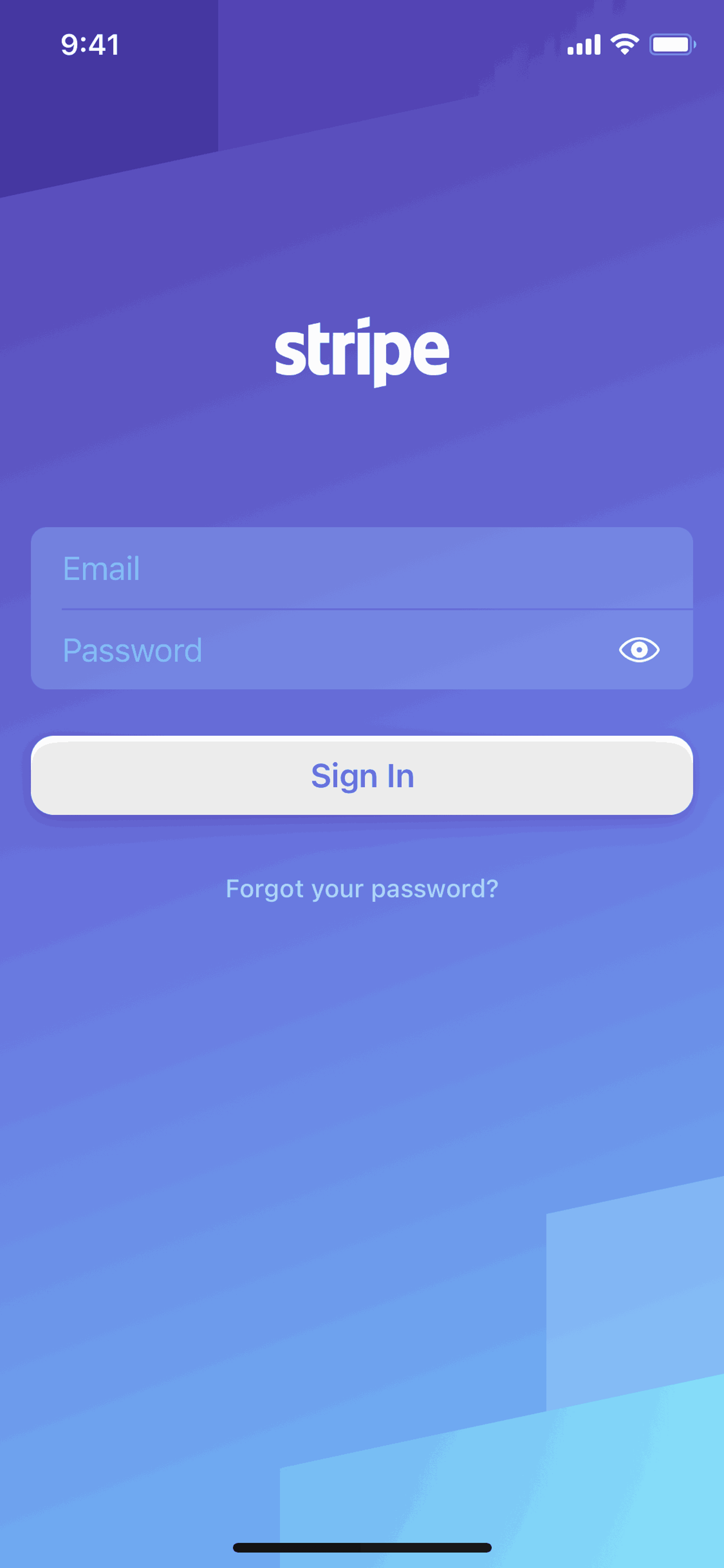 Stripe Dashboard iOS Finance interface screenshot 9