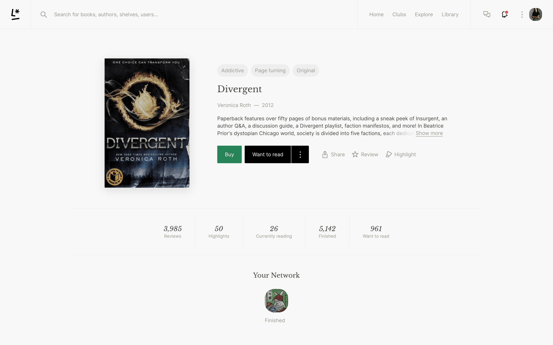 Literal Web Lifestyle interface screenshot 16
