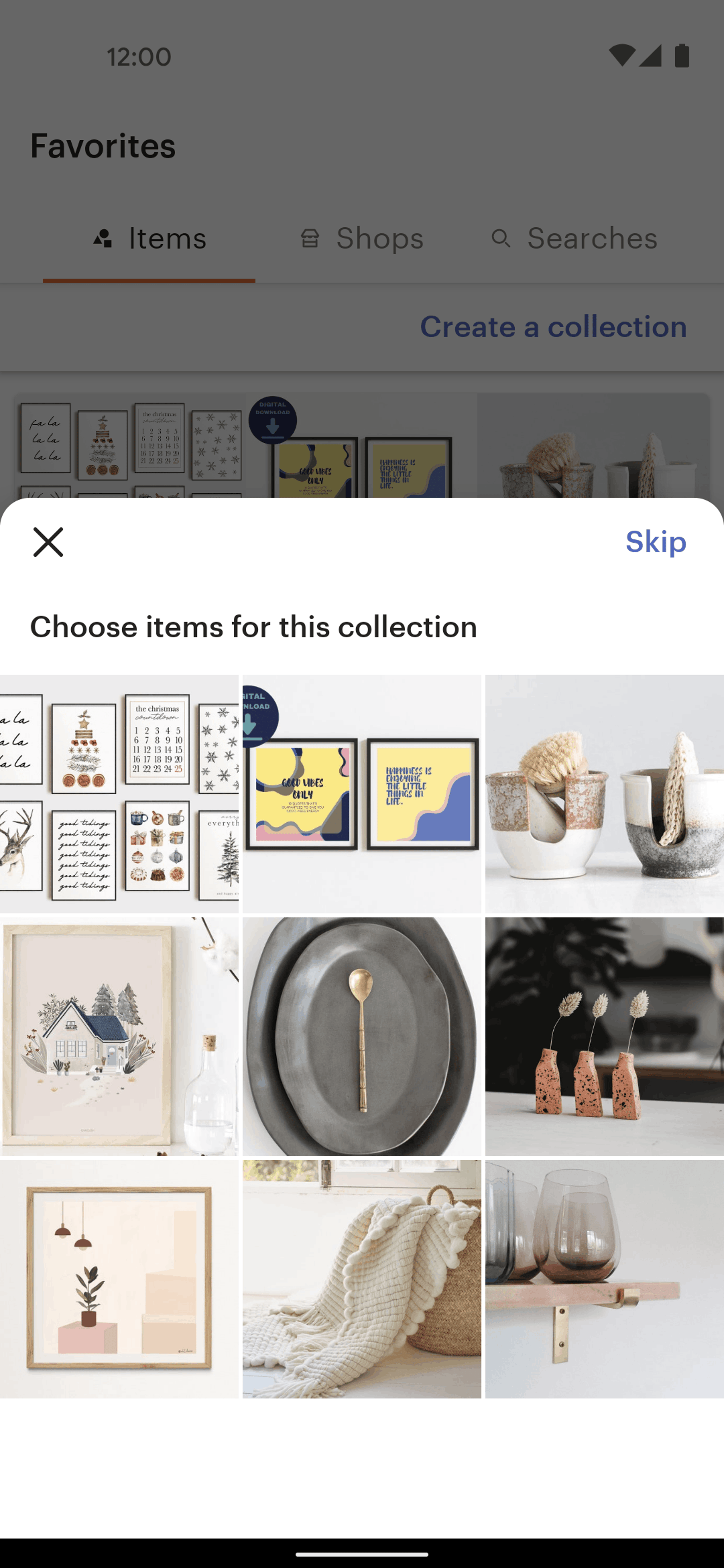 Etsy Android Shopping interface screenshot 13