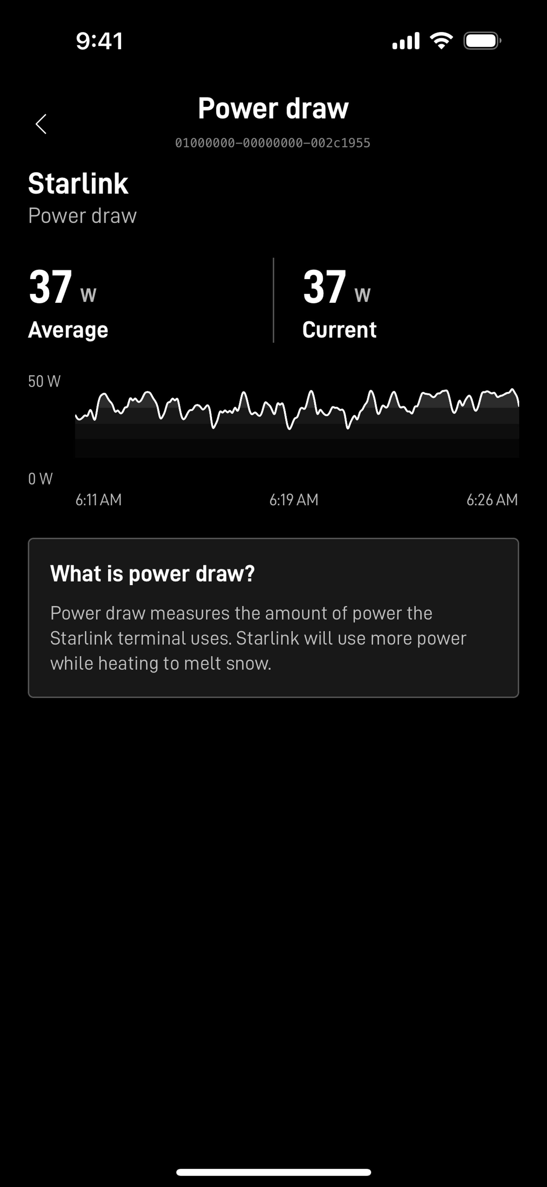 Starlink iOS Utilities interface screenshot 11