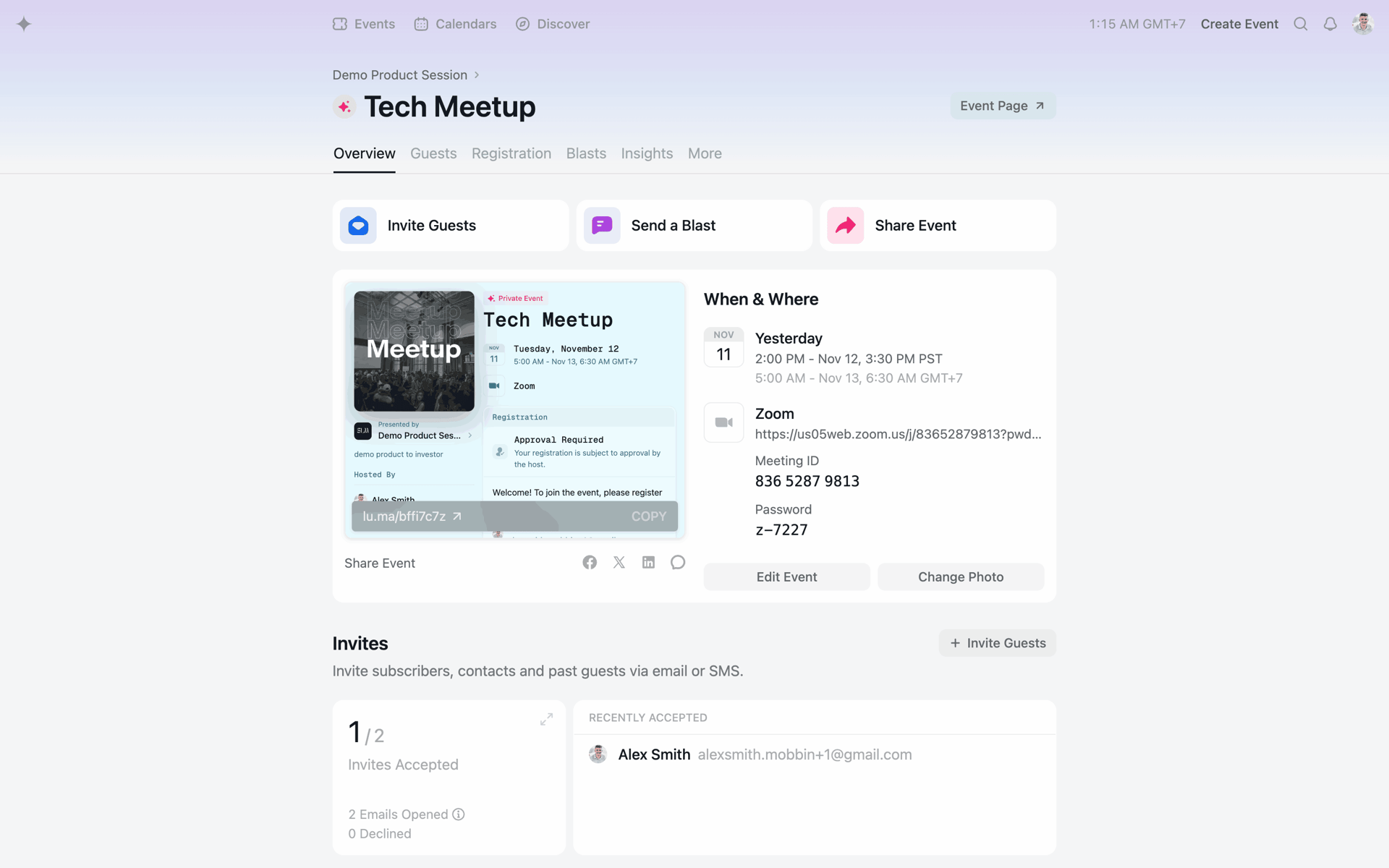 Luma Web Lifestyle interface screenshot 4