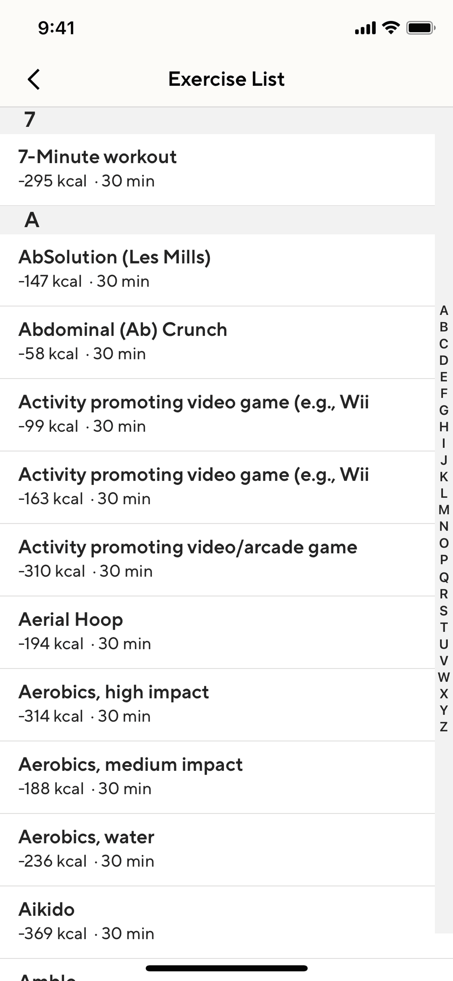 Lifesum iOS Health & Fitness interface screenshot 13