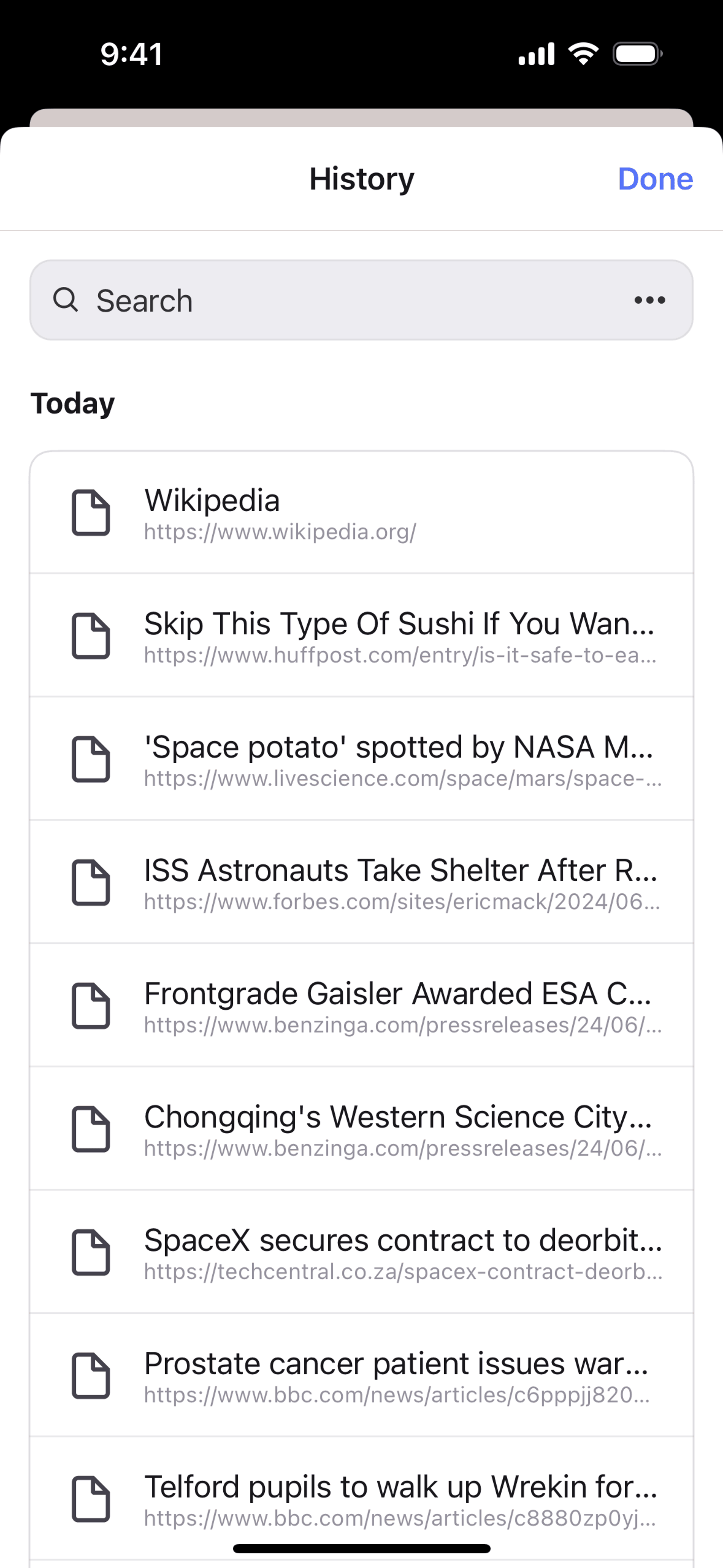 Opera iOS Utilities interface screenshot 6