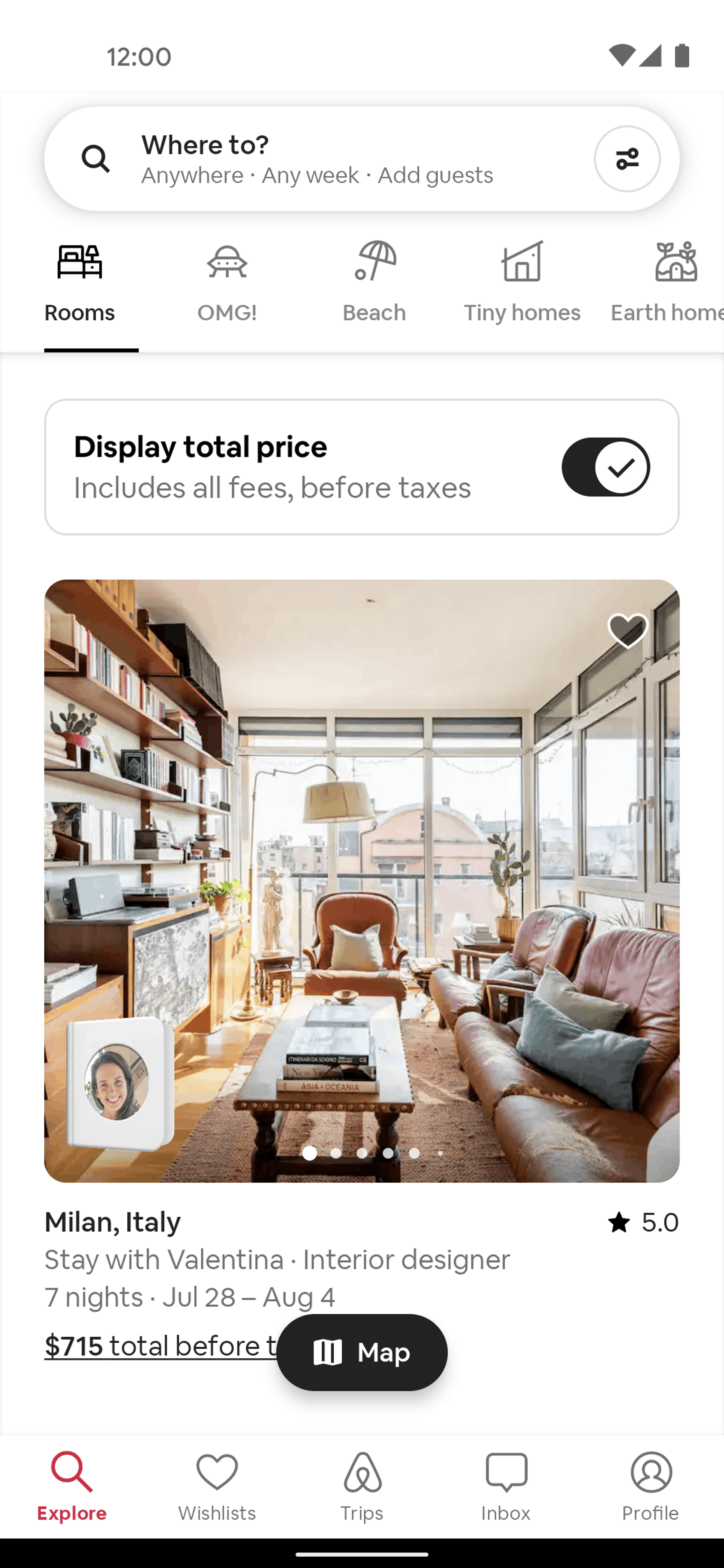 Airbnb Android Real Estate interface screenshot 14
