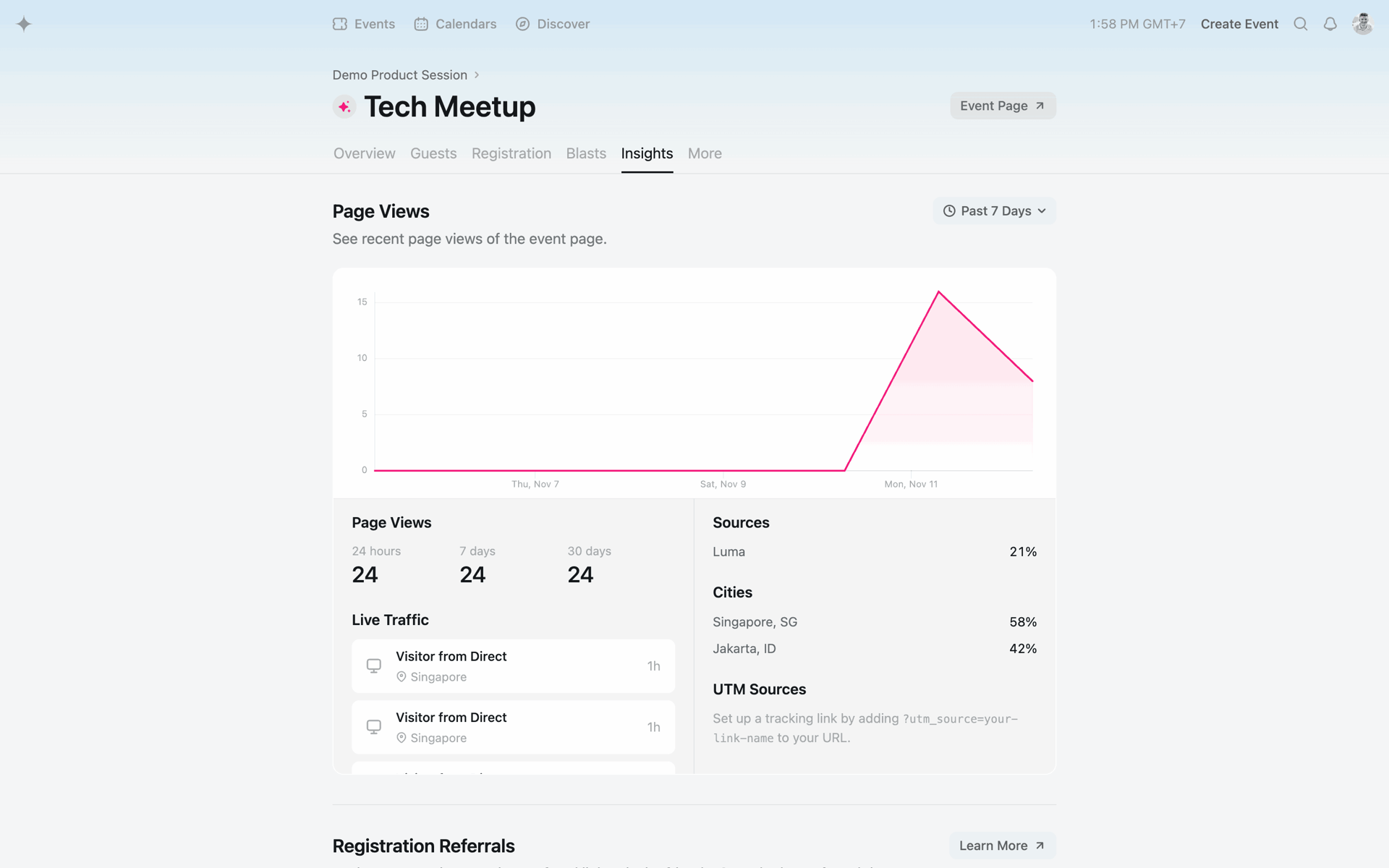 Luma Web Lifestyle interface screenshot 17
