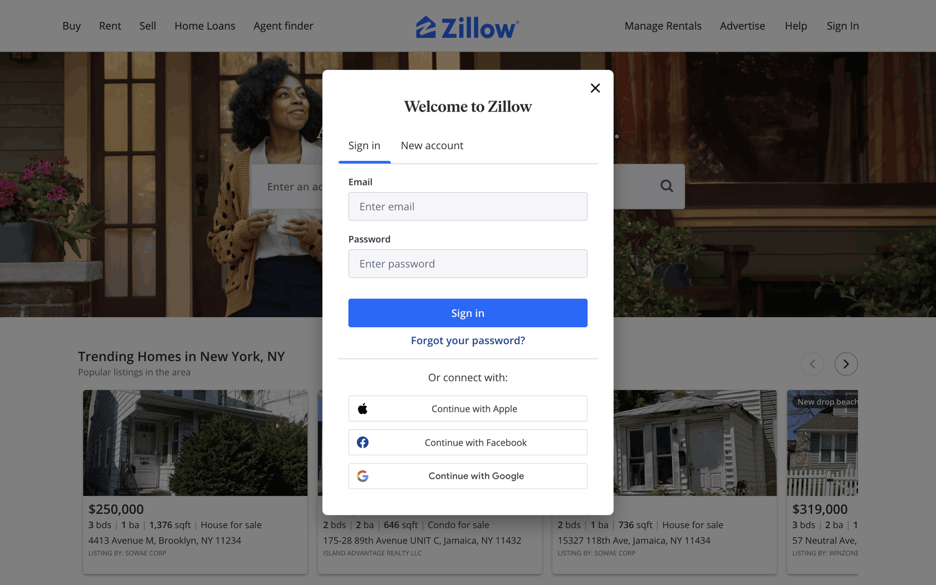 Zillow Web Real Estate interface screenshot 3