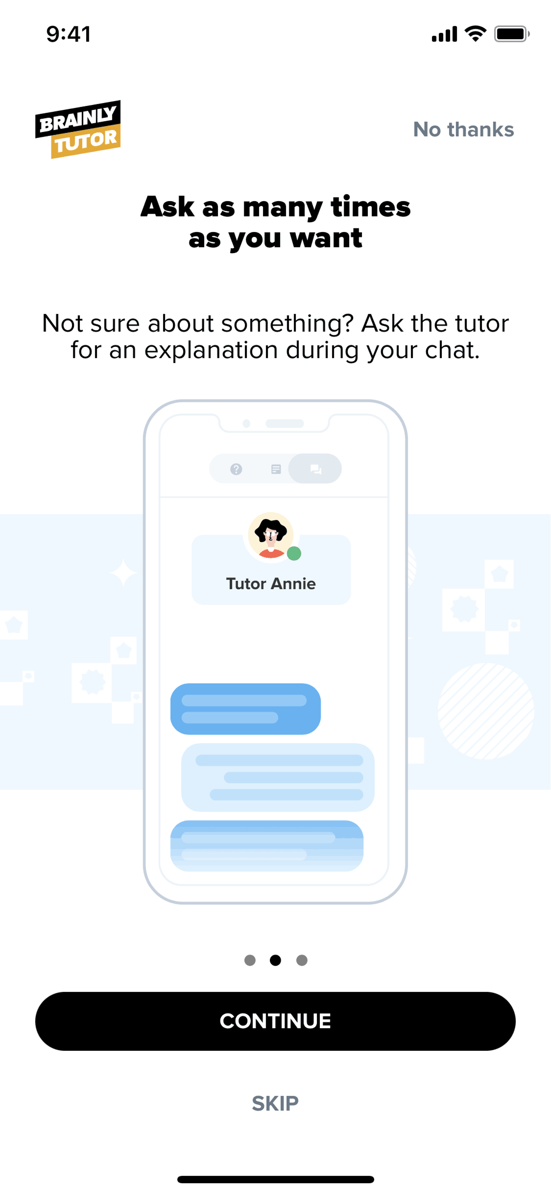 Brainly iOS Education interface screenshot 20