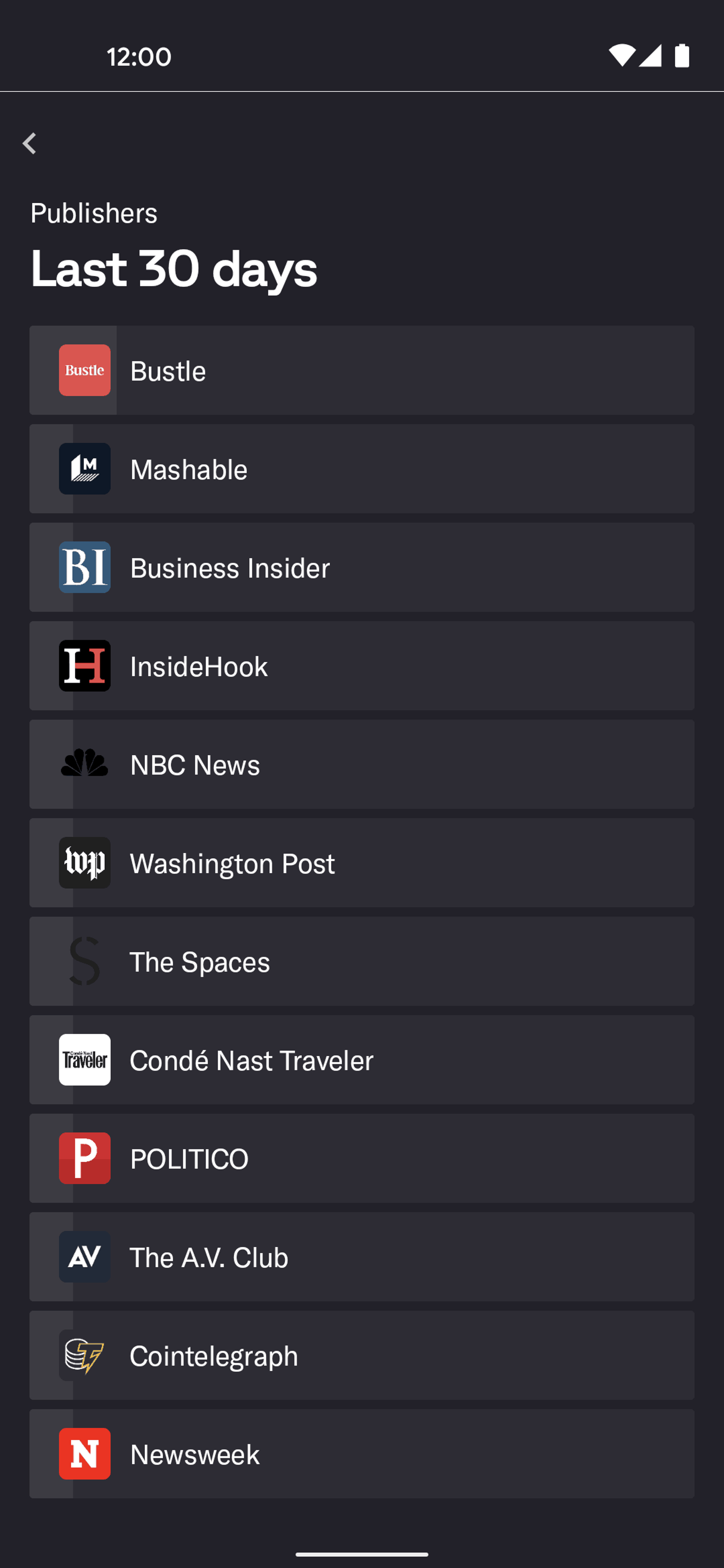 Artifact Android AI interface screenshot 18