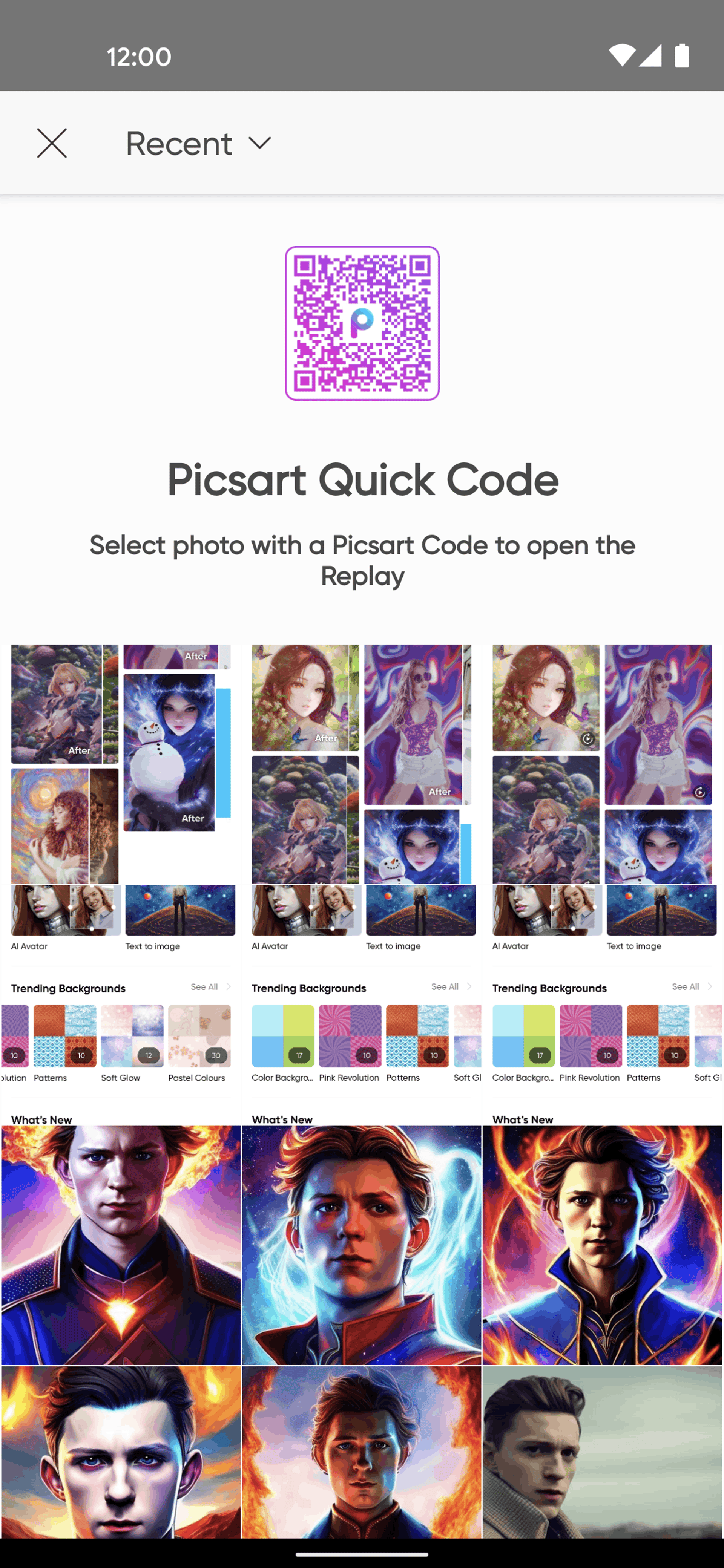 Picsart Android Photo & Video interface screenshot 17