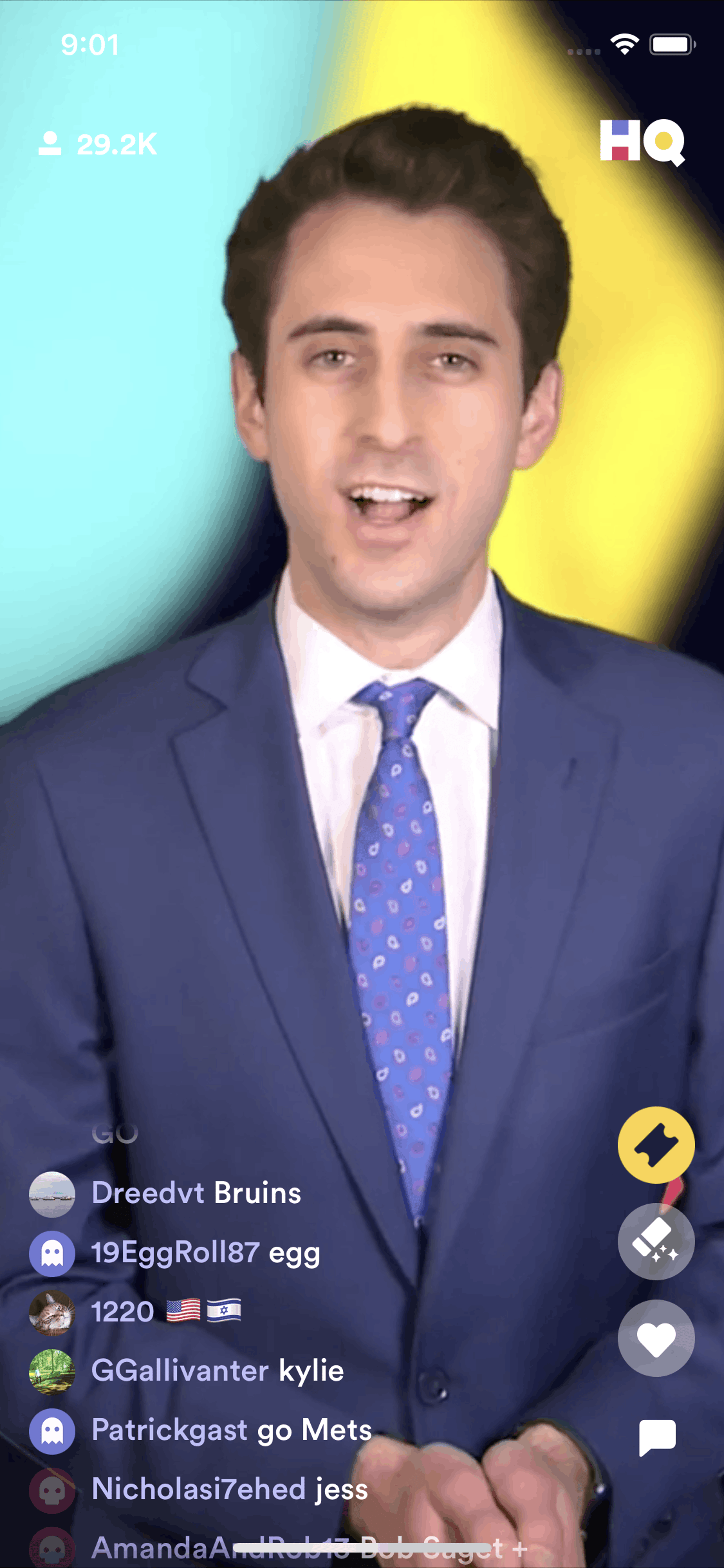 HQ Trivia iOS Entertainment interface screenshot 23